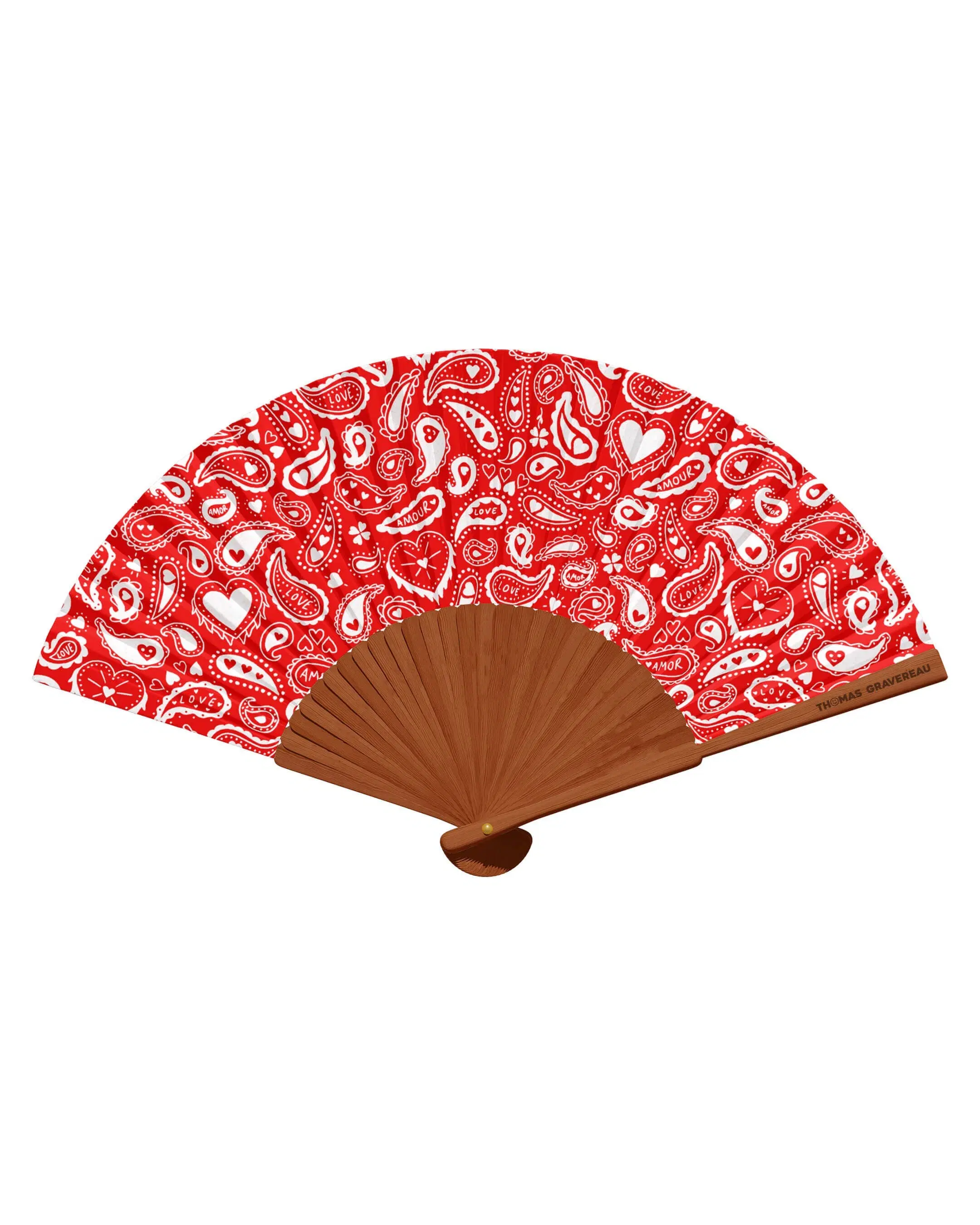 "Heart Bandana" Fan