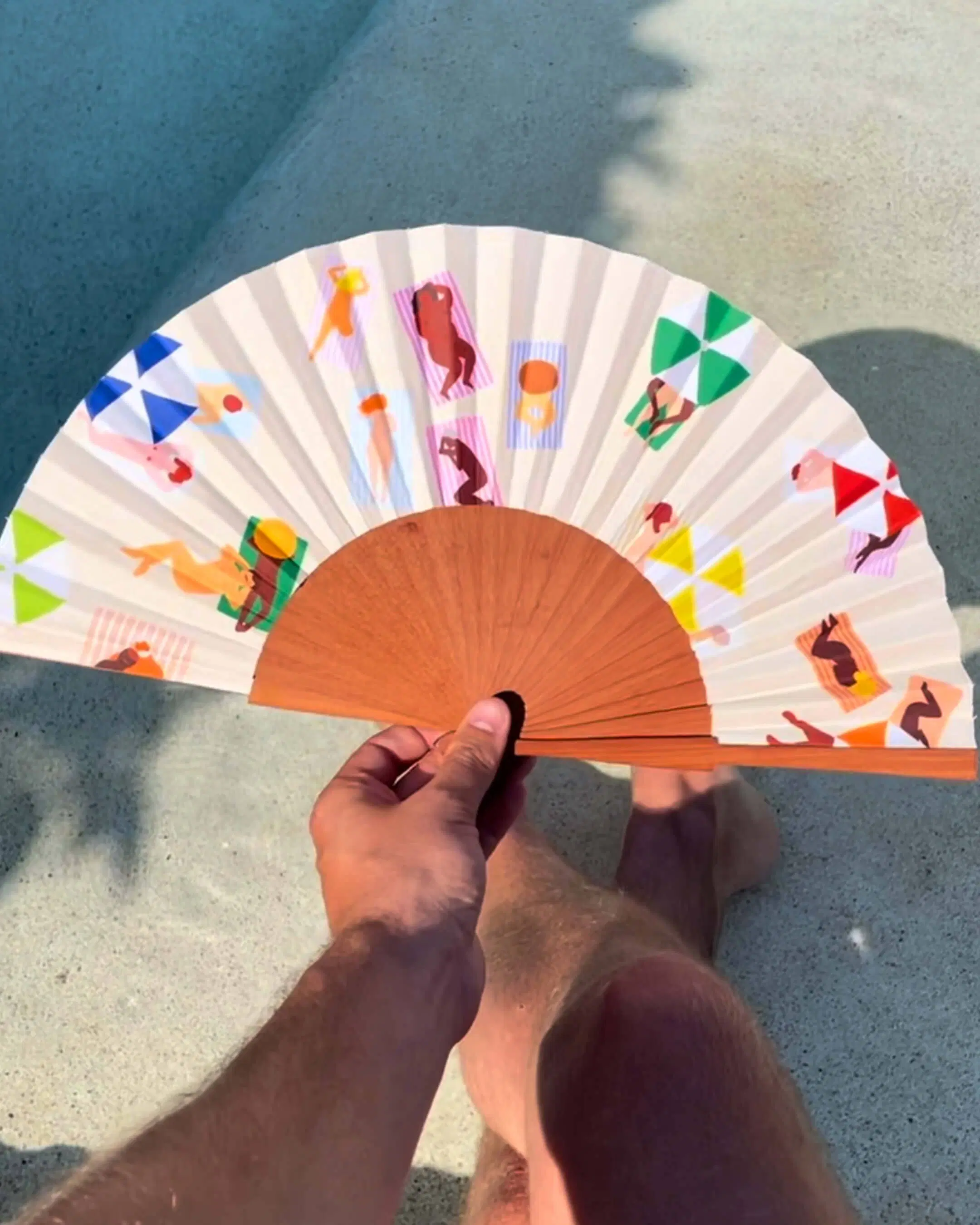 Fan "Beach Please 1"