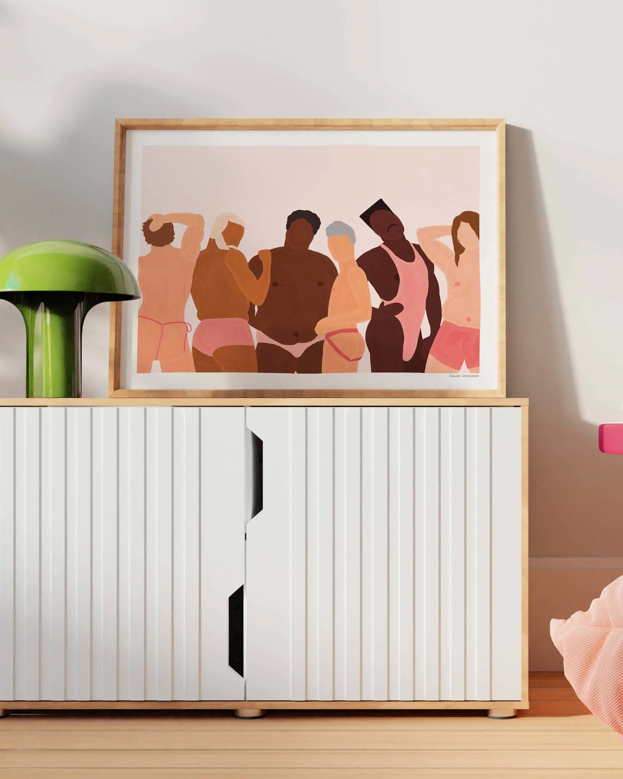 XXL poster "Them in Lingerie" (50 x 70cm)