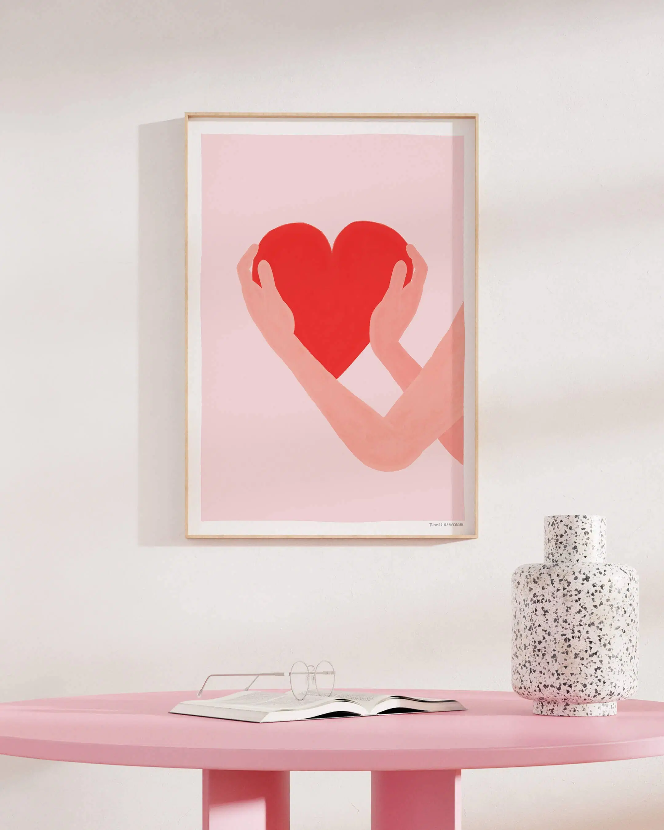 XXL Poster "My heart for you" (50 x 70cm)