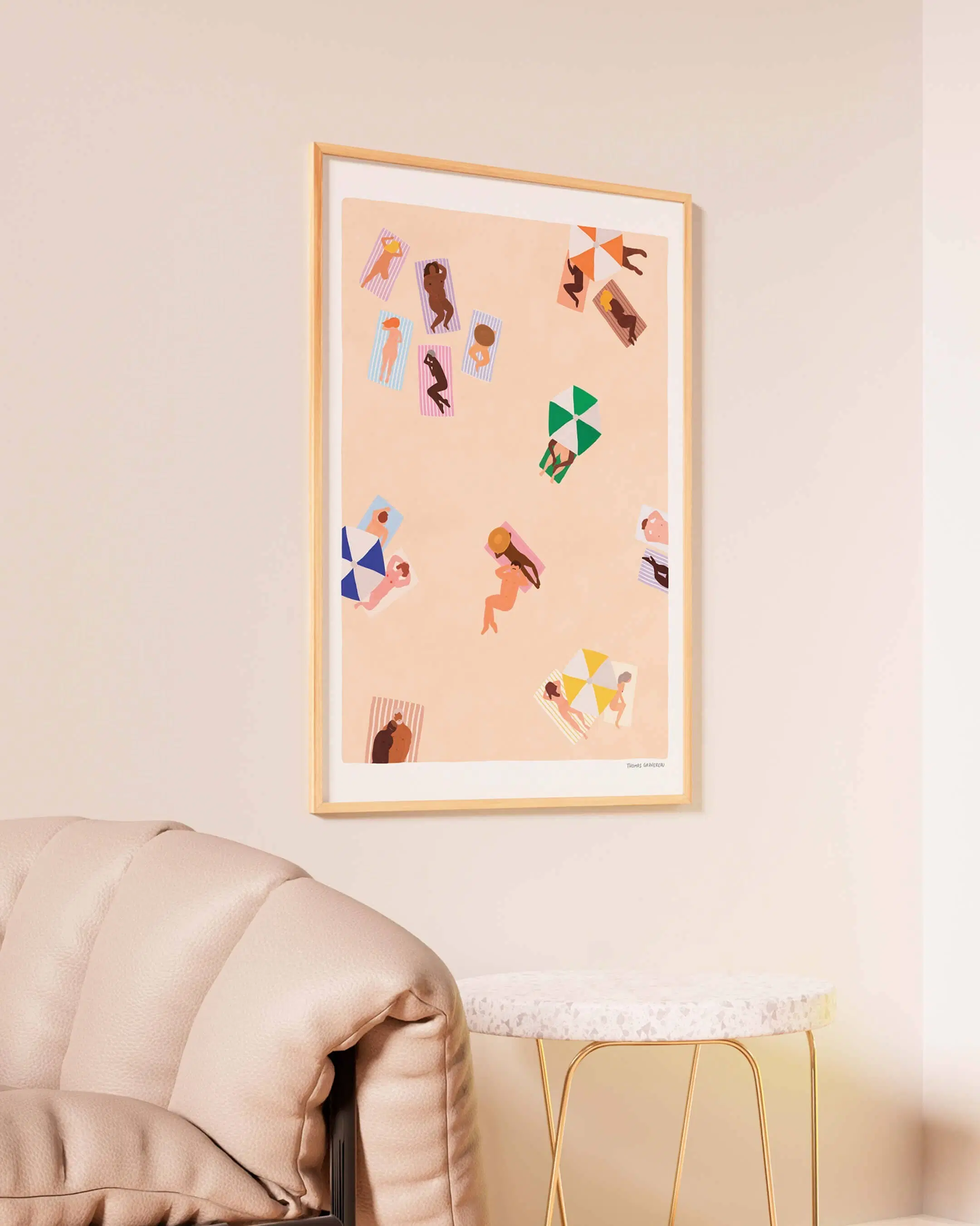 XXL poster "Beach Please 1" (50 x 70cm)