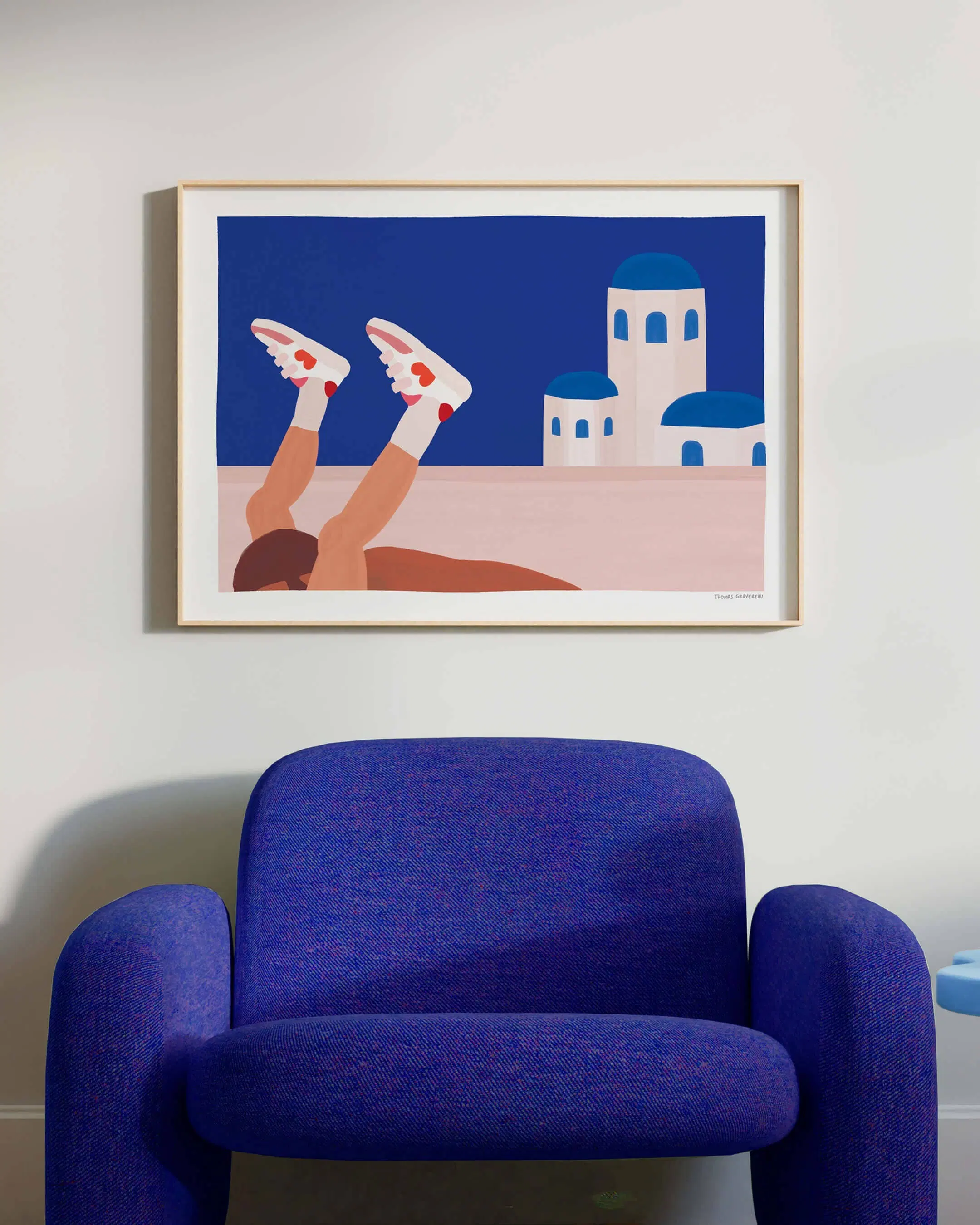 XXL poster "Love in Mykonos" (50 x 70cm)