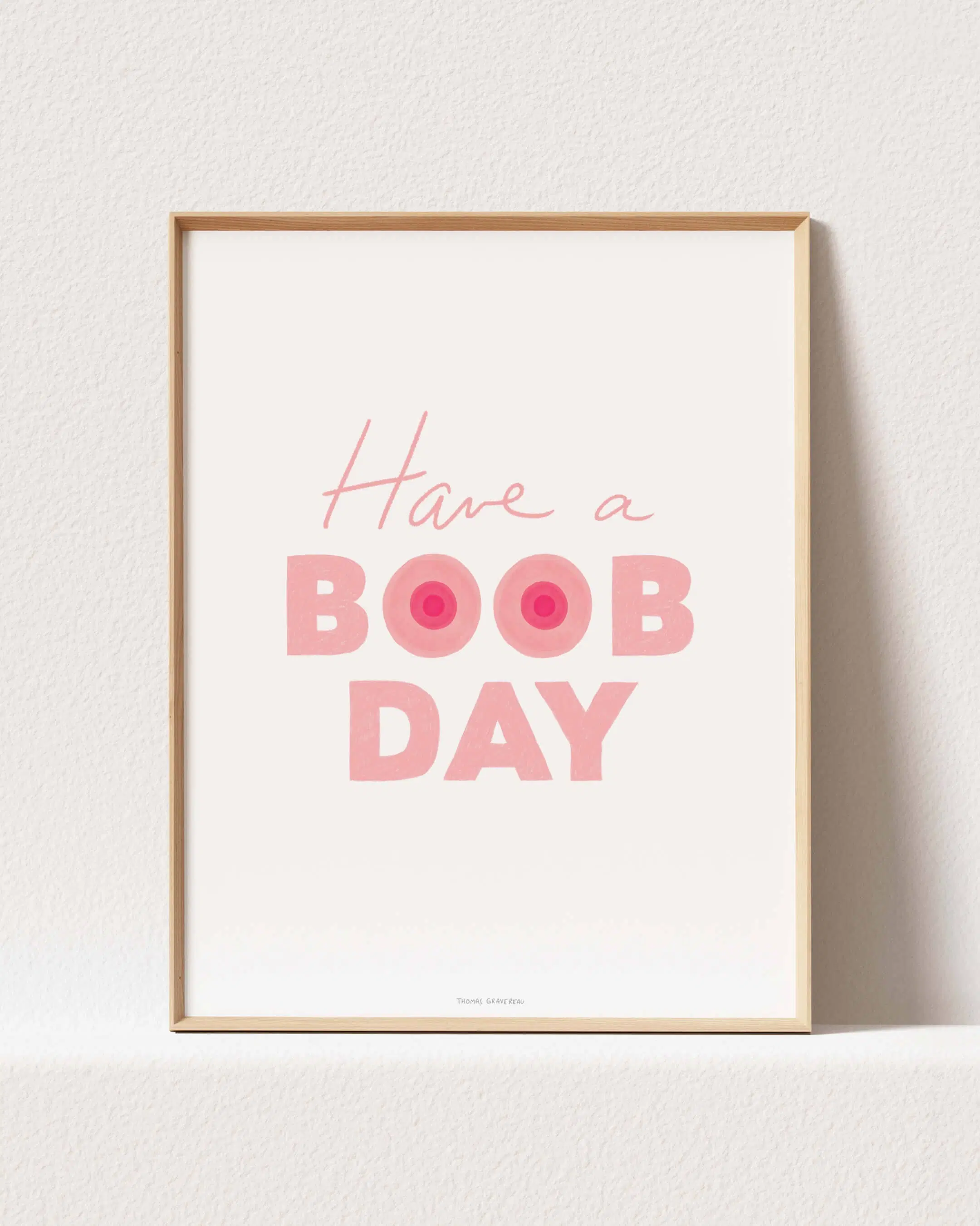Poster "Boob Day" (A3)