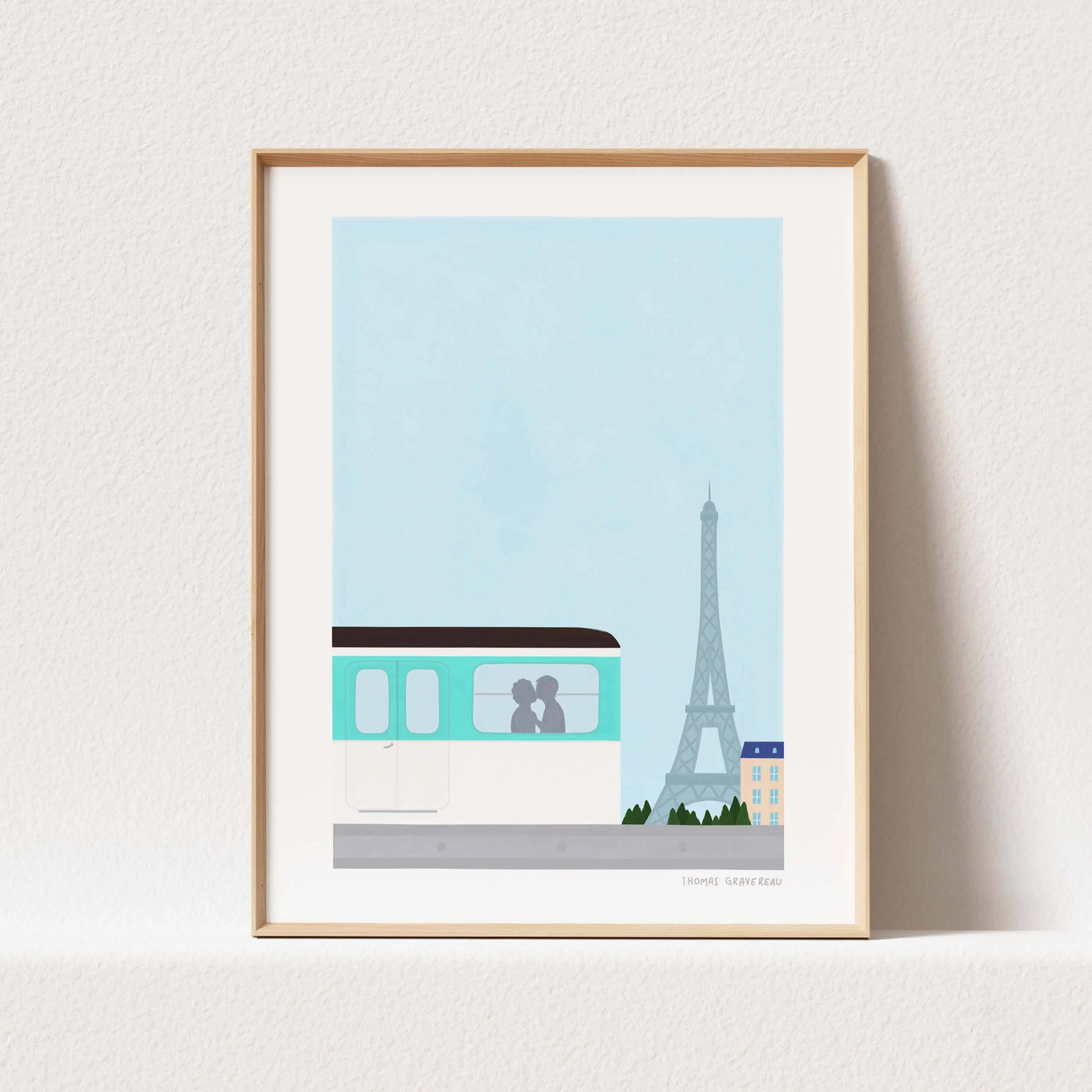 Art print "Love in Paris" (A3)