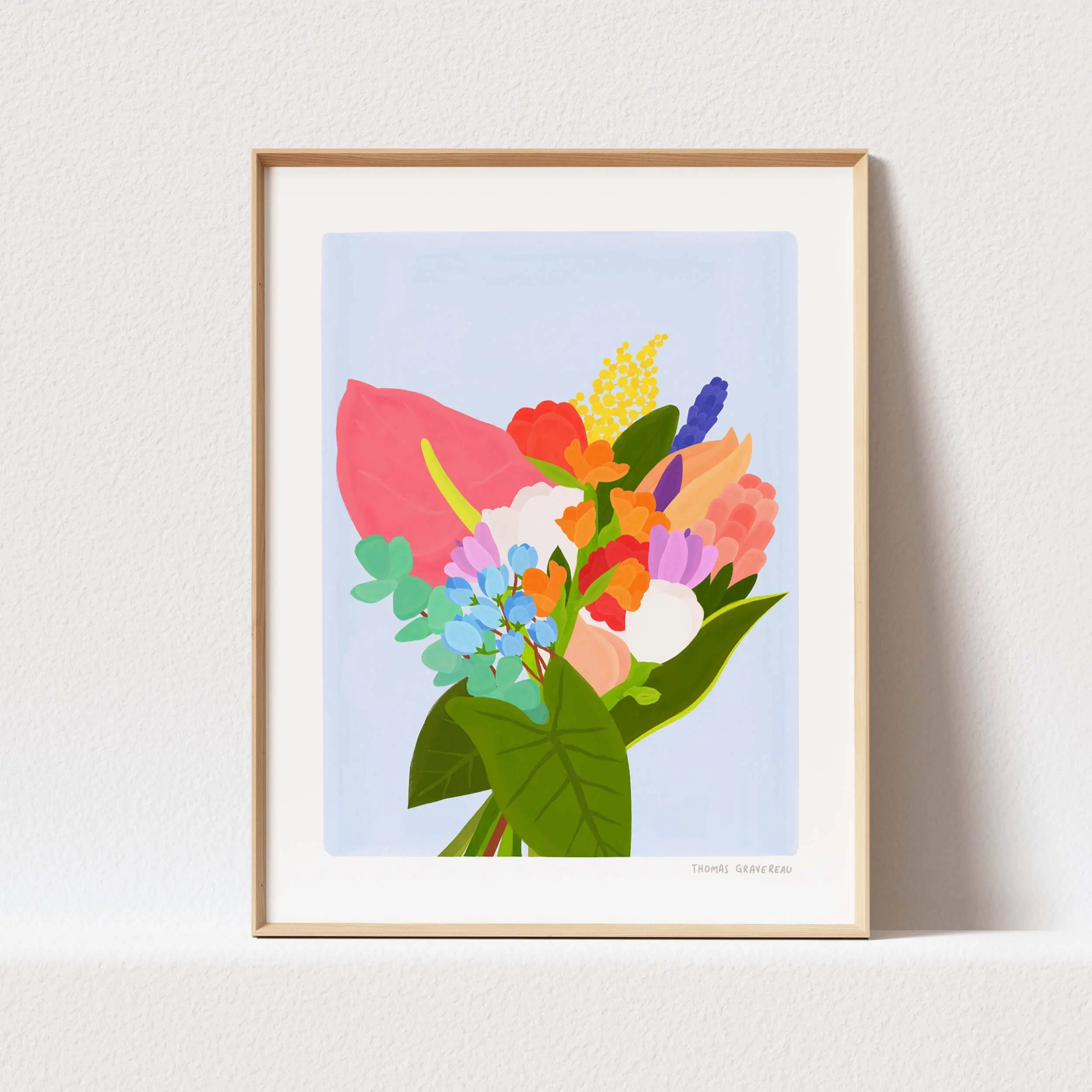 Art print "I Bloom Just For You" (A3)