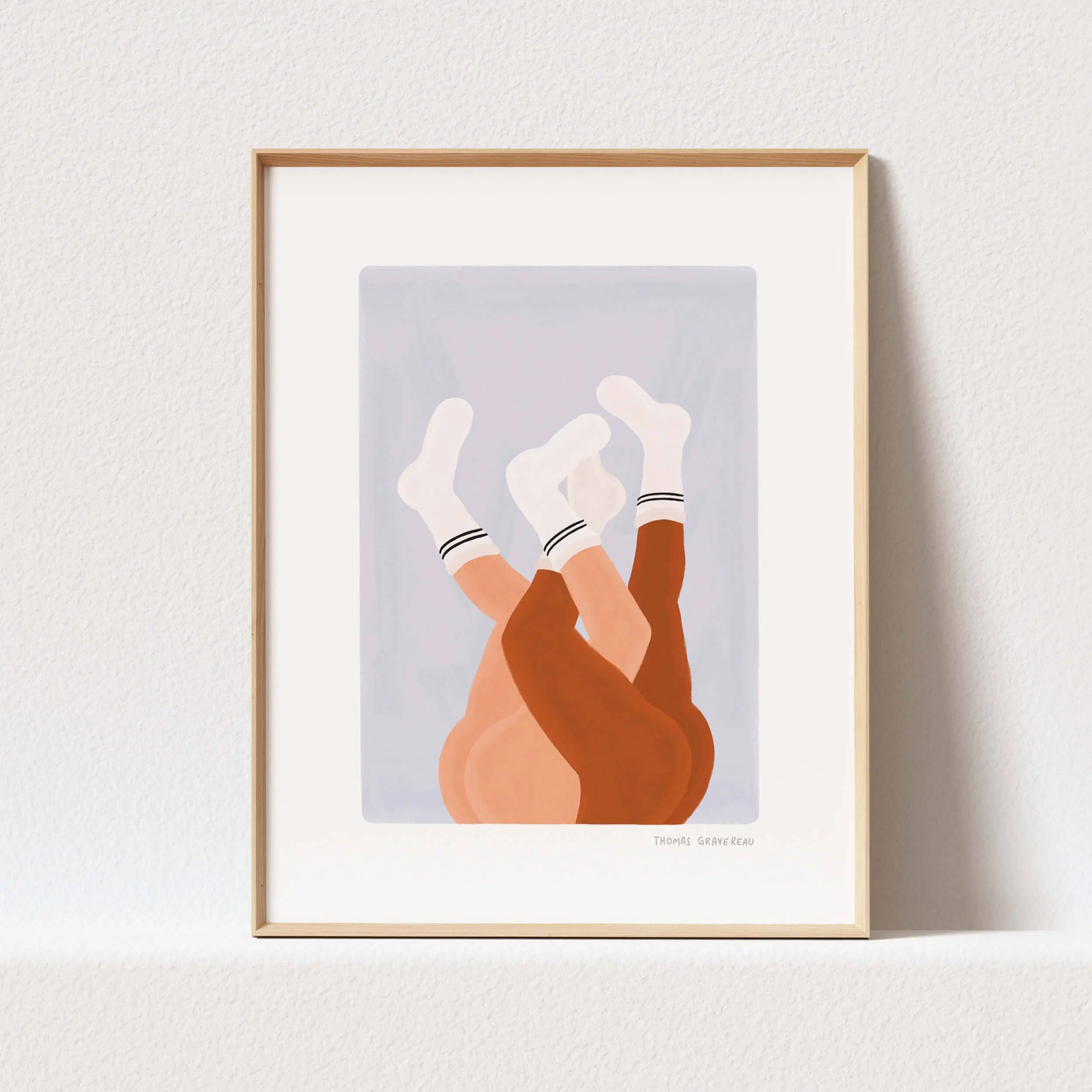 Art print "Love Socks" (A4)