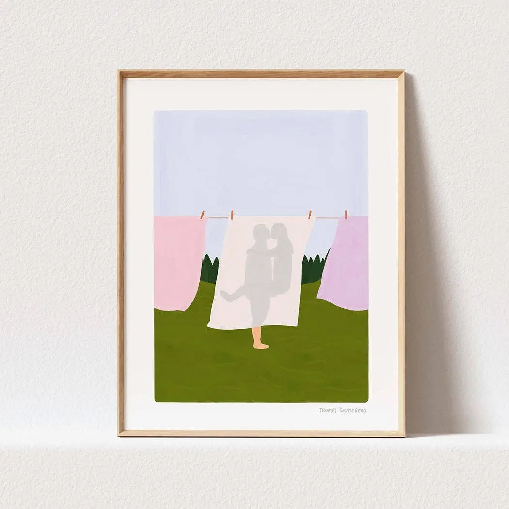 Art print "Love is in the Meadow" (A3)