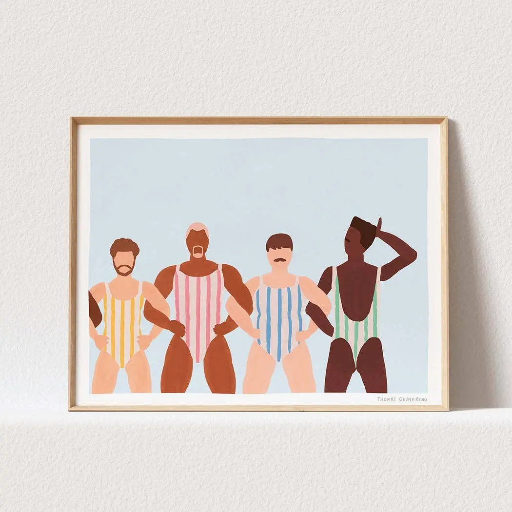 Art print "The Bathers" (A3)