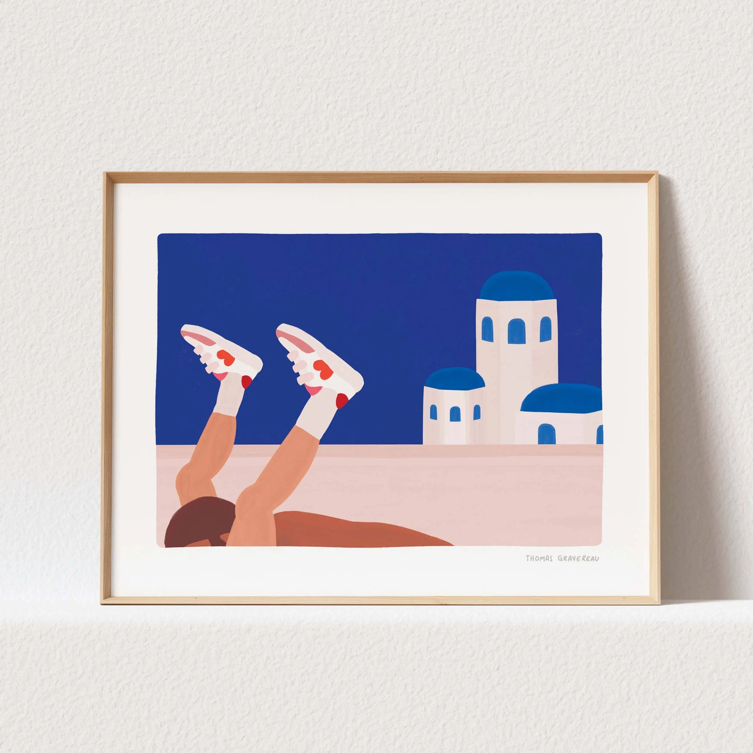 Art print "Love in Mykonos" (A3)