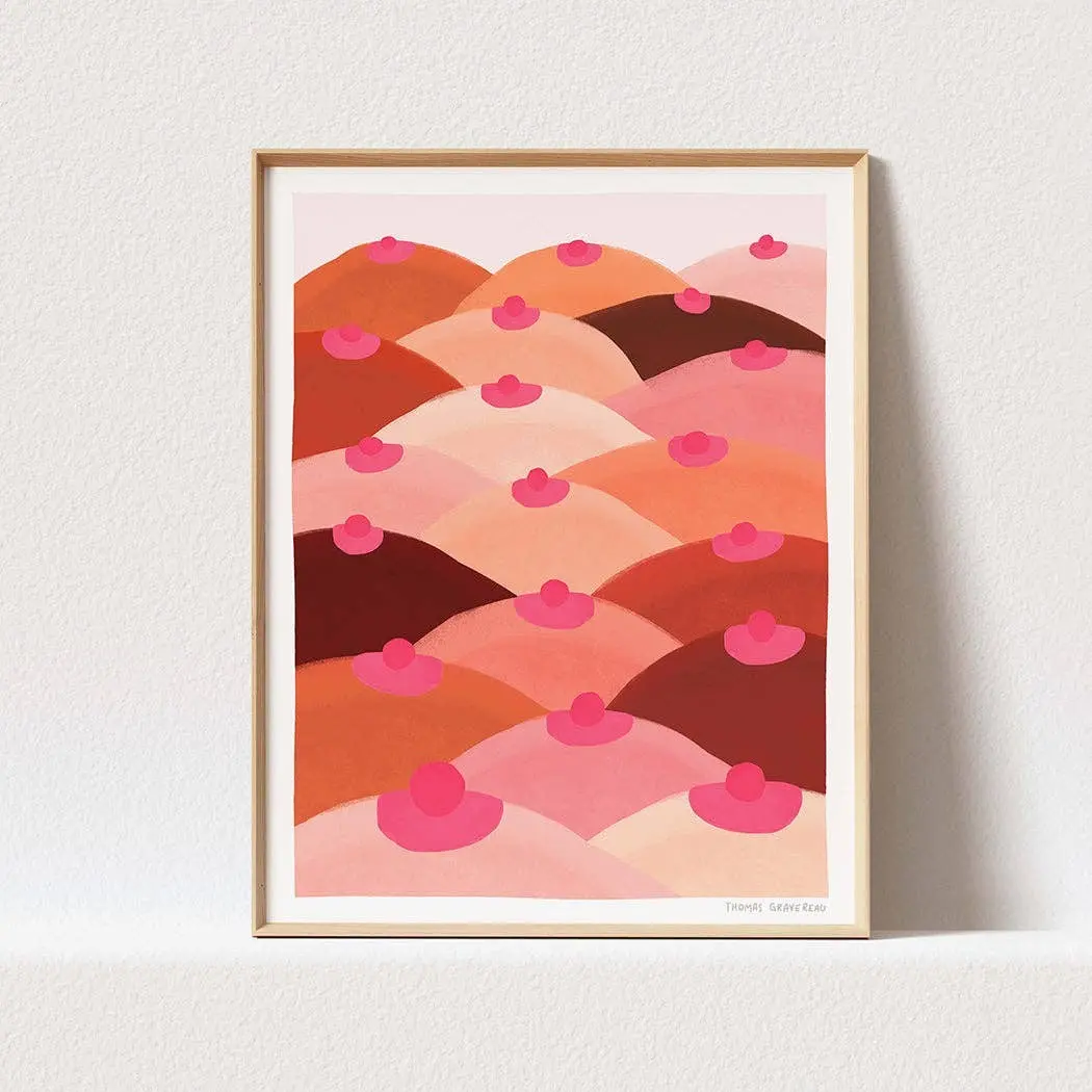 Art print "Seinhara - Desert of boobs" (A3)