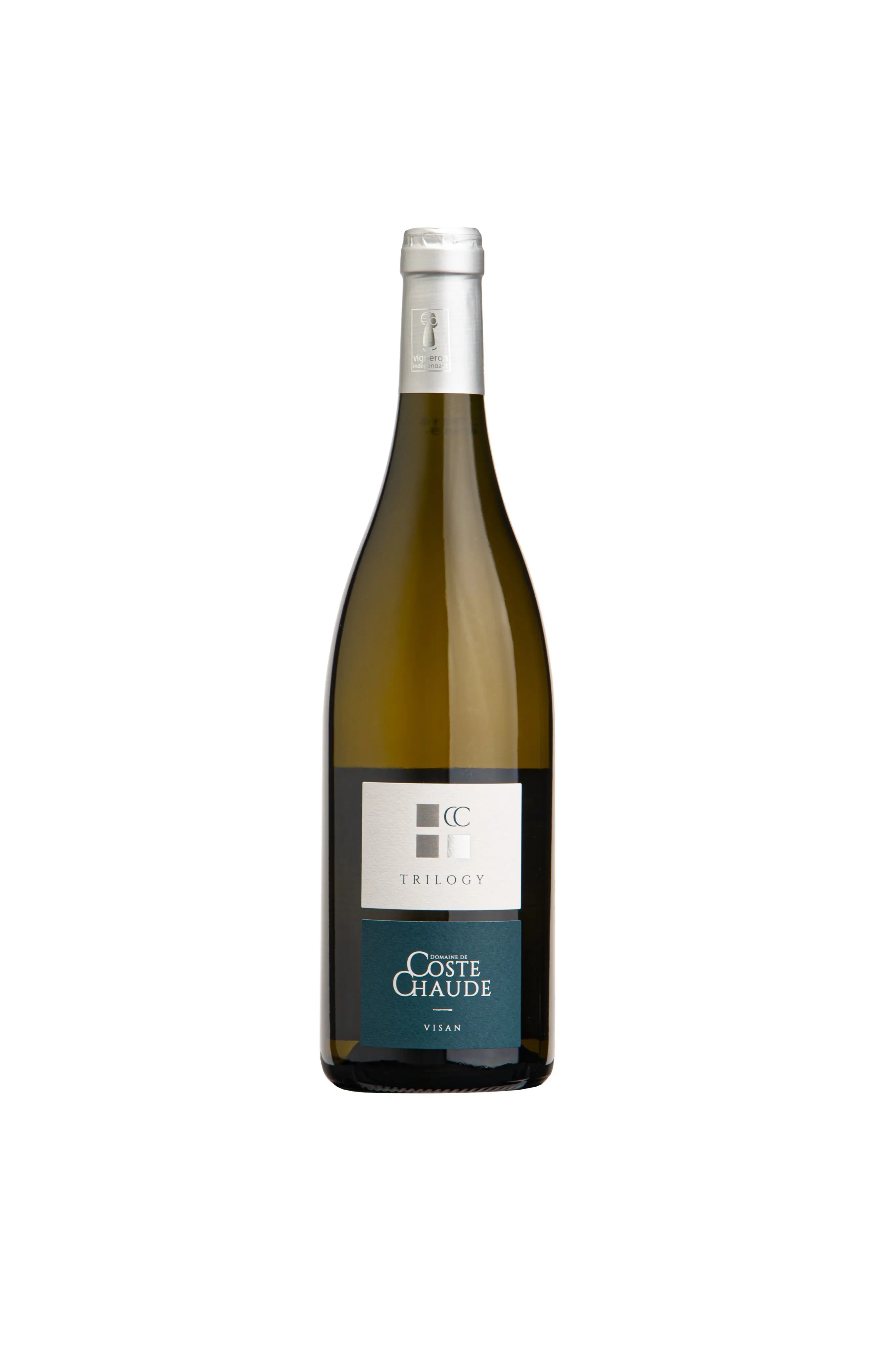 Wein Jahrgang Trilogy 2019 AOC Côtes du Rhône Village Visan Blanc BIO