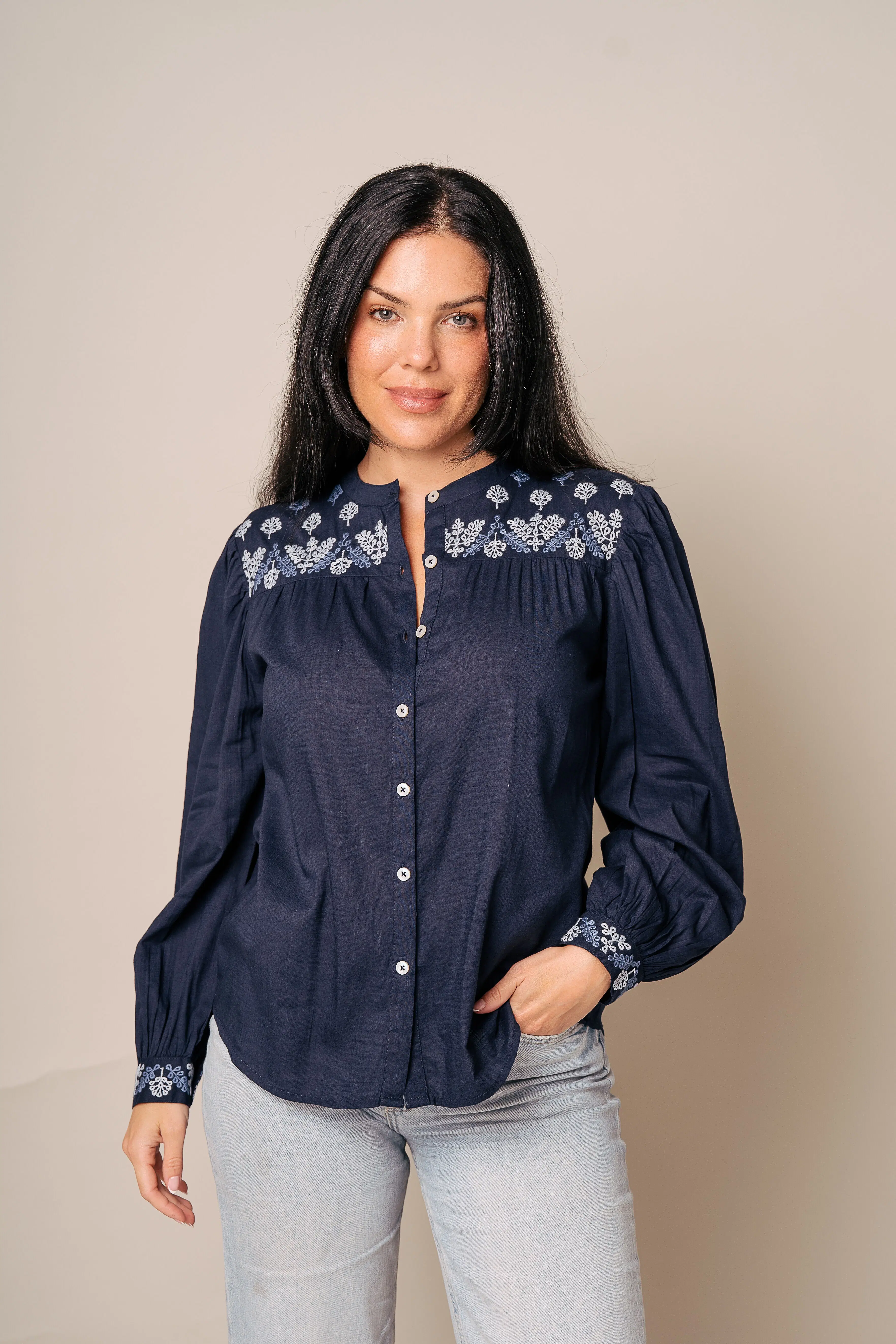 Saly Bluse