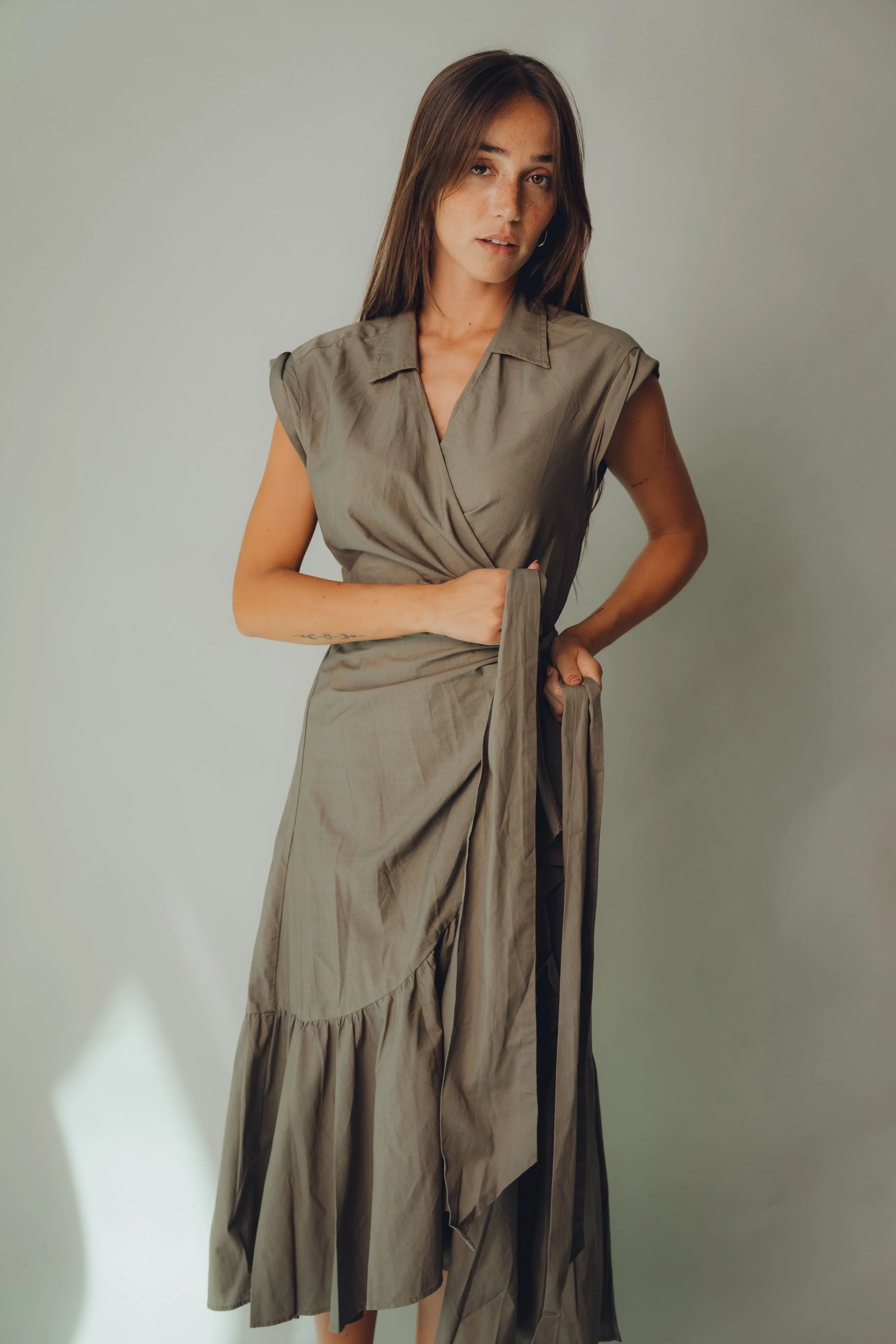 Classico Kleid Grün