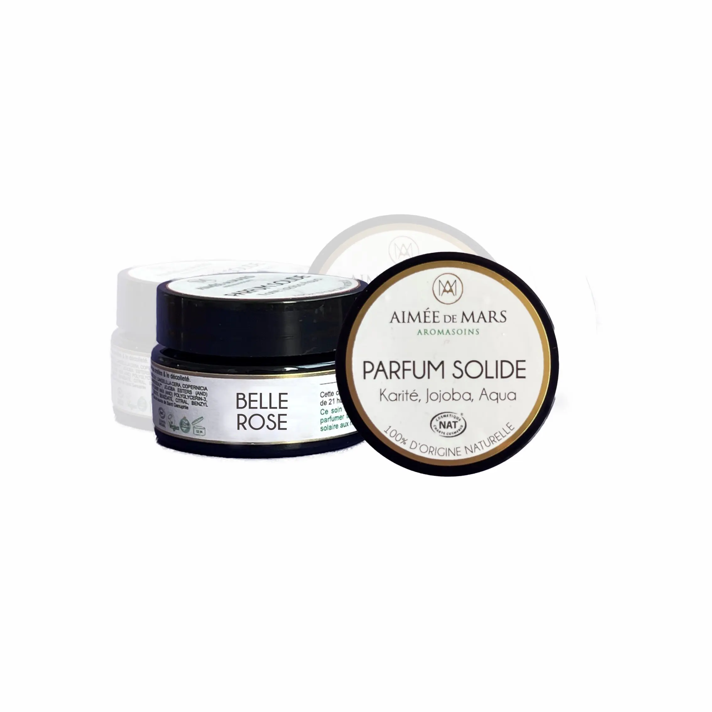 Perfume Sólido Belle Rose 15g