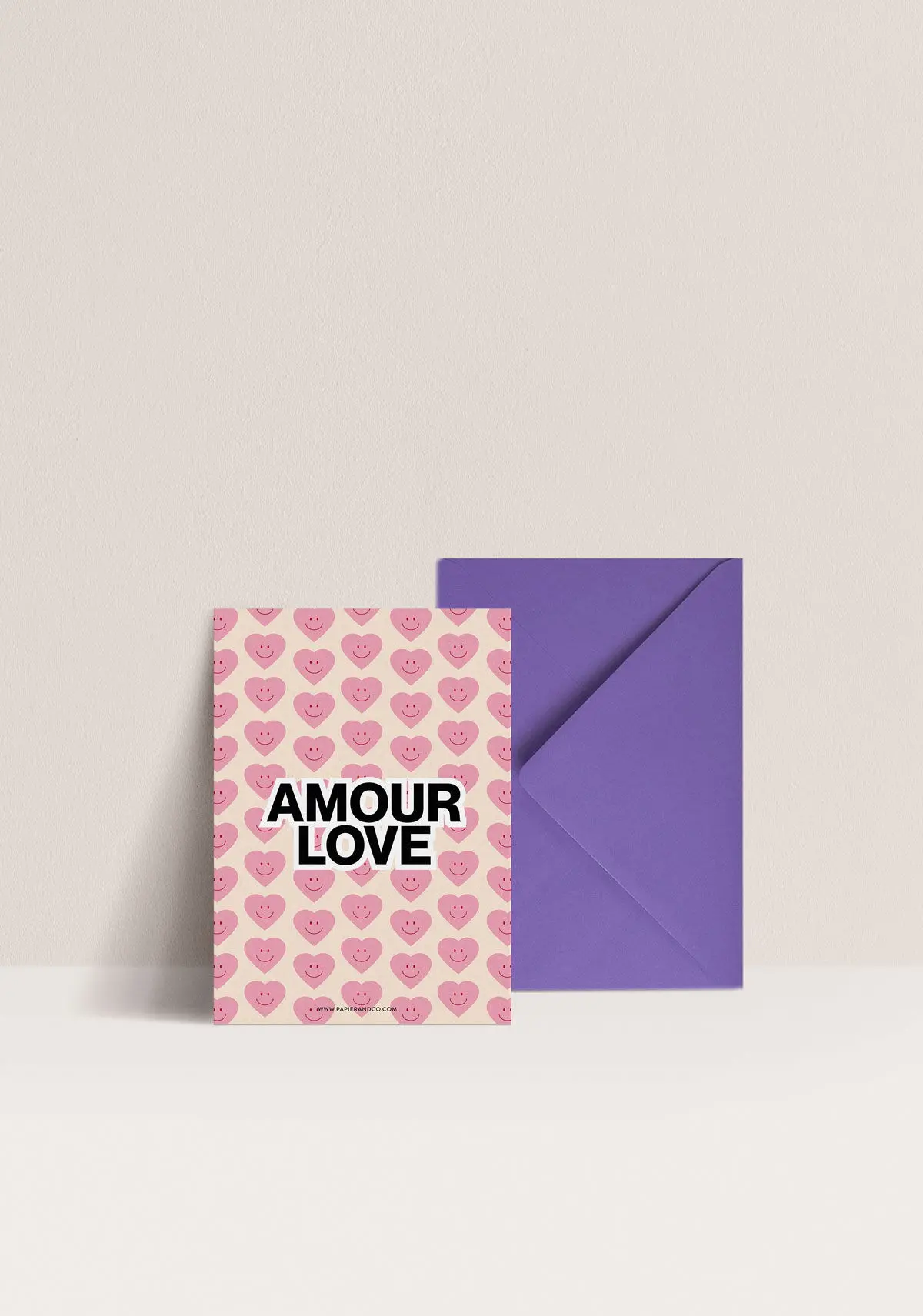 Card - Very good vibes Heart