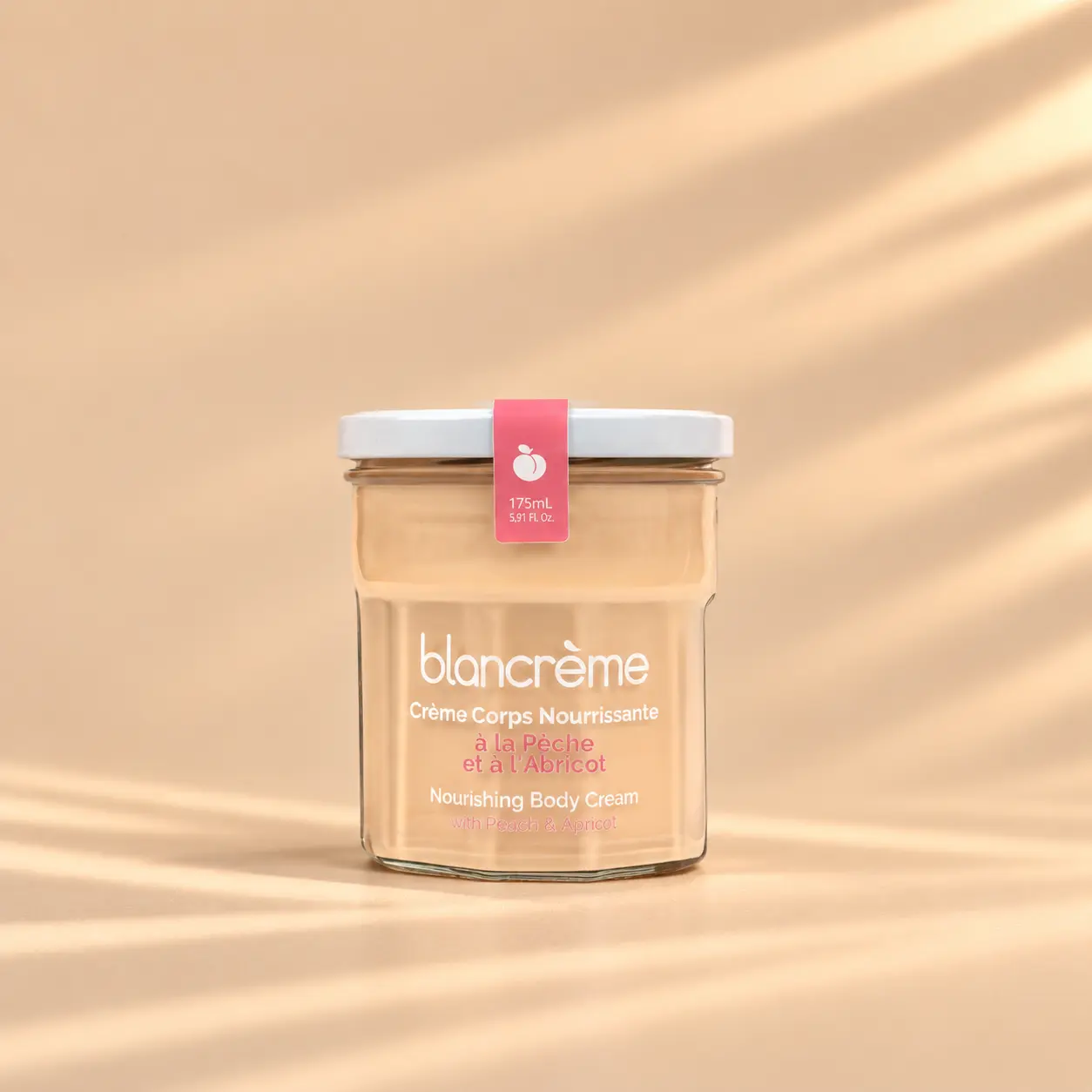 Crema corporal nutritiva - Melocotón y albaricoque