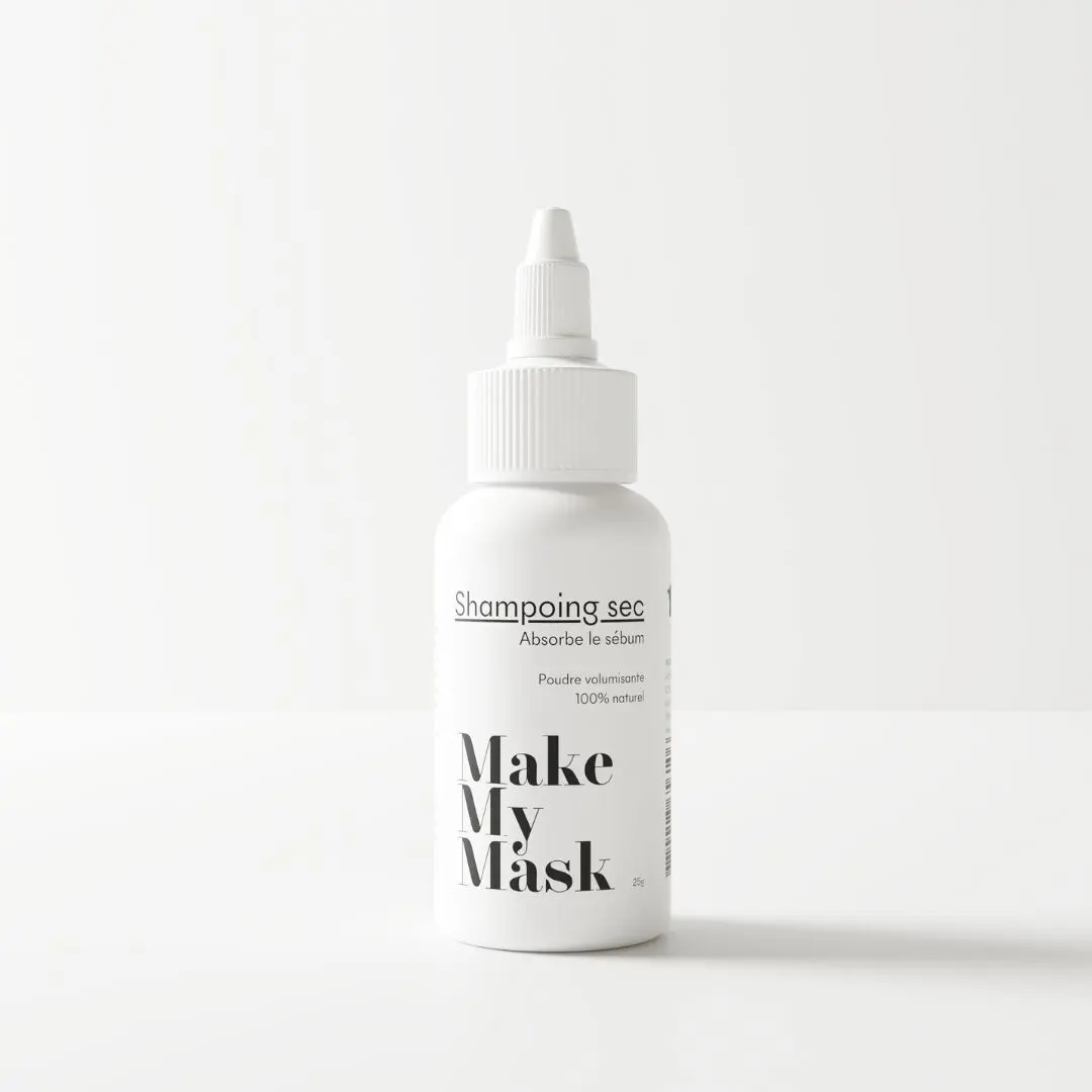 Natürliches Trockenshampoo ohne Aerosol – absorbiert Talg