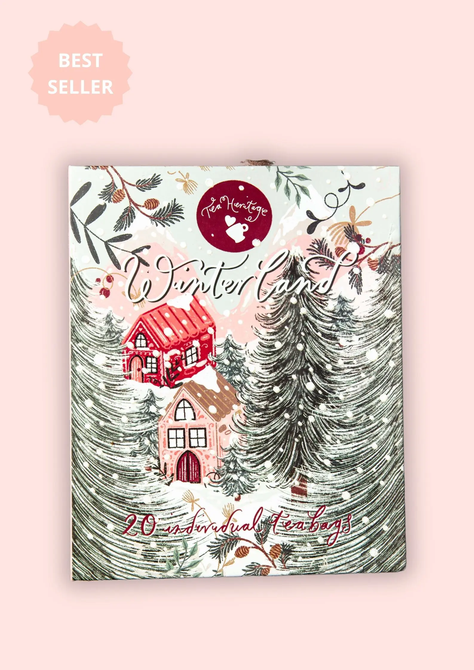 Organic Tea Bags Box - Winter Christmas