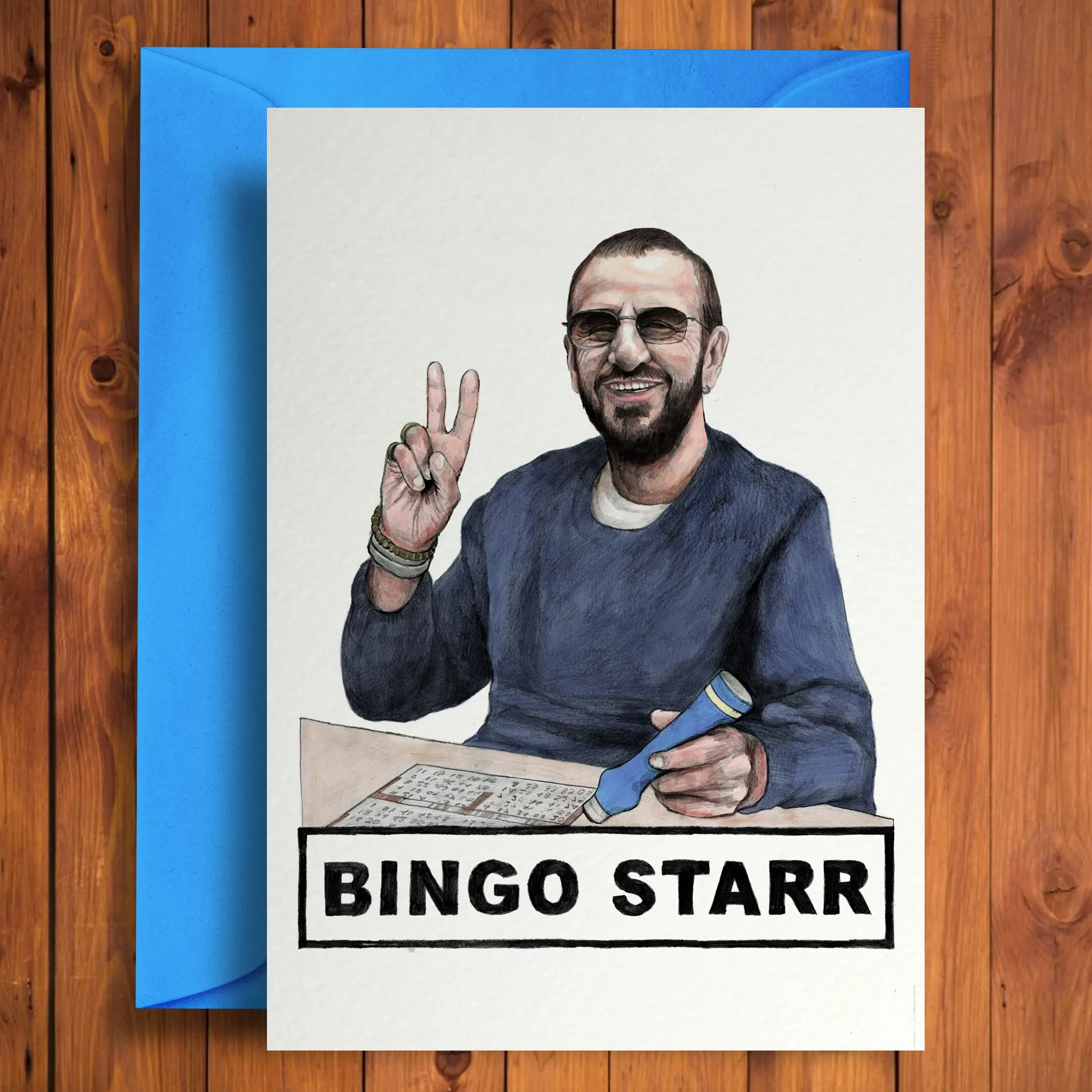 Bingo Starr - Carte d'anniversaire amusante