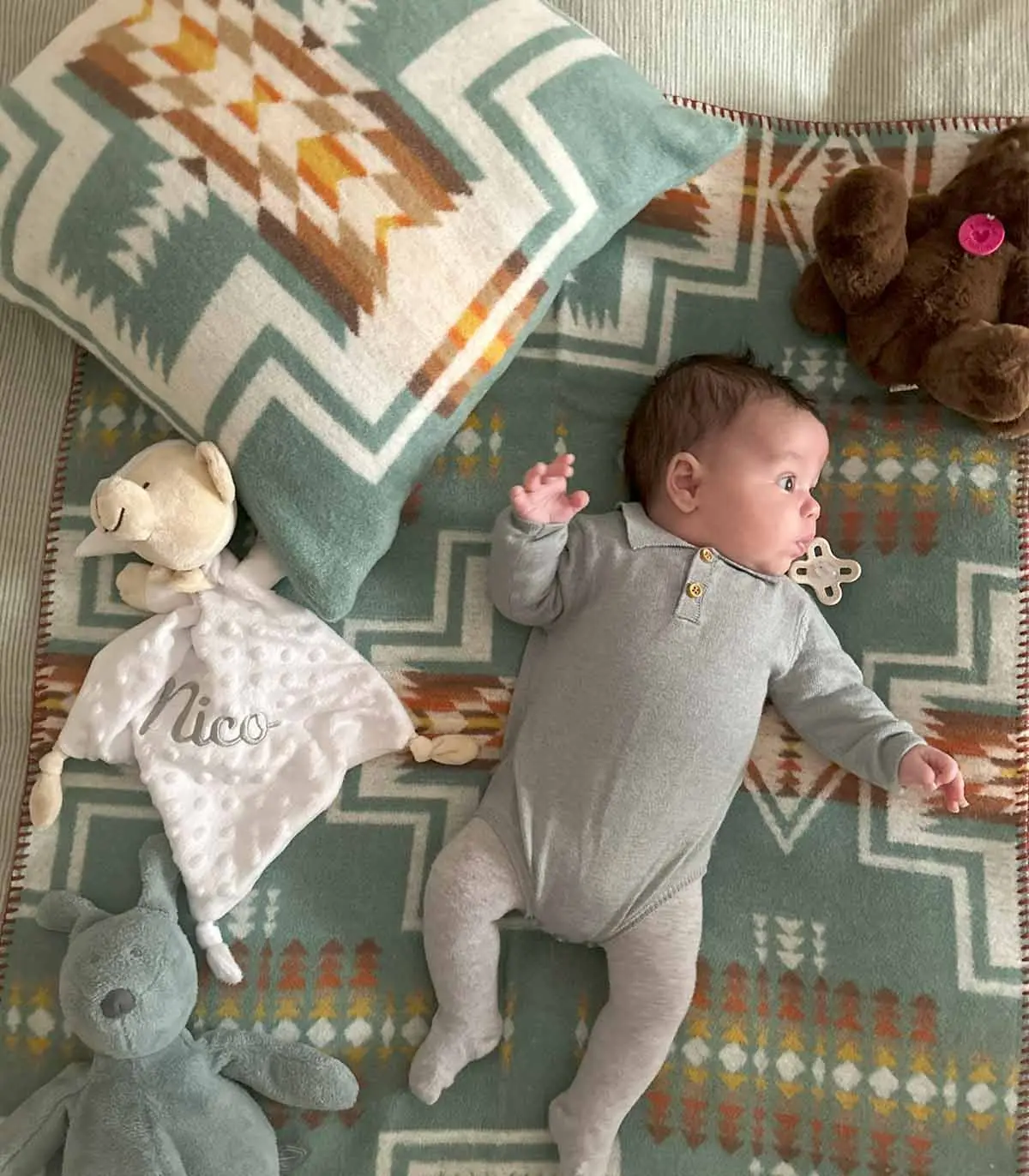 Mantas de bebé étnicas: Confezione da 30 unità