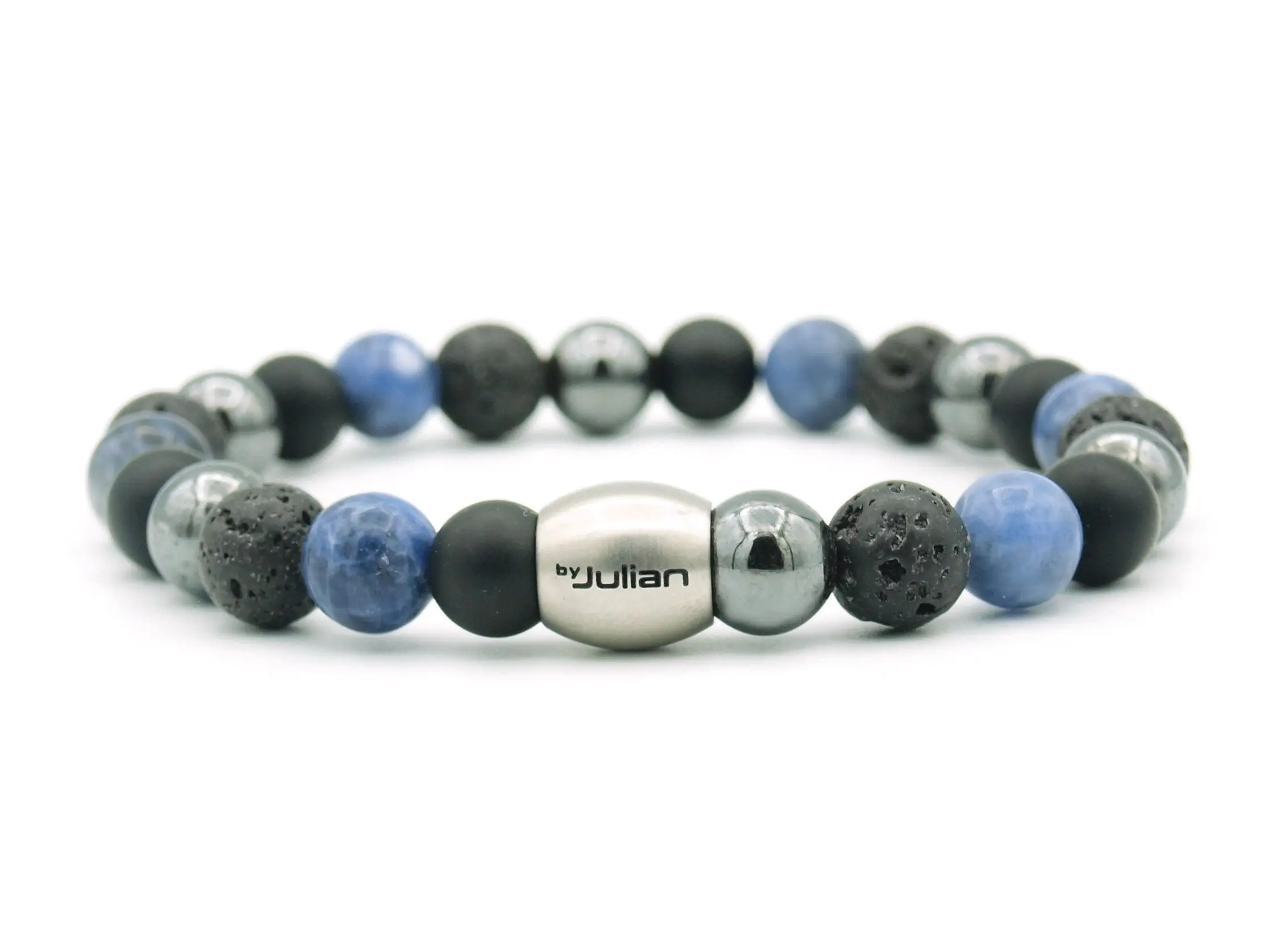 Bracelet Nane mix blue and black