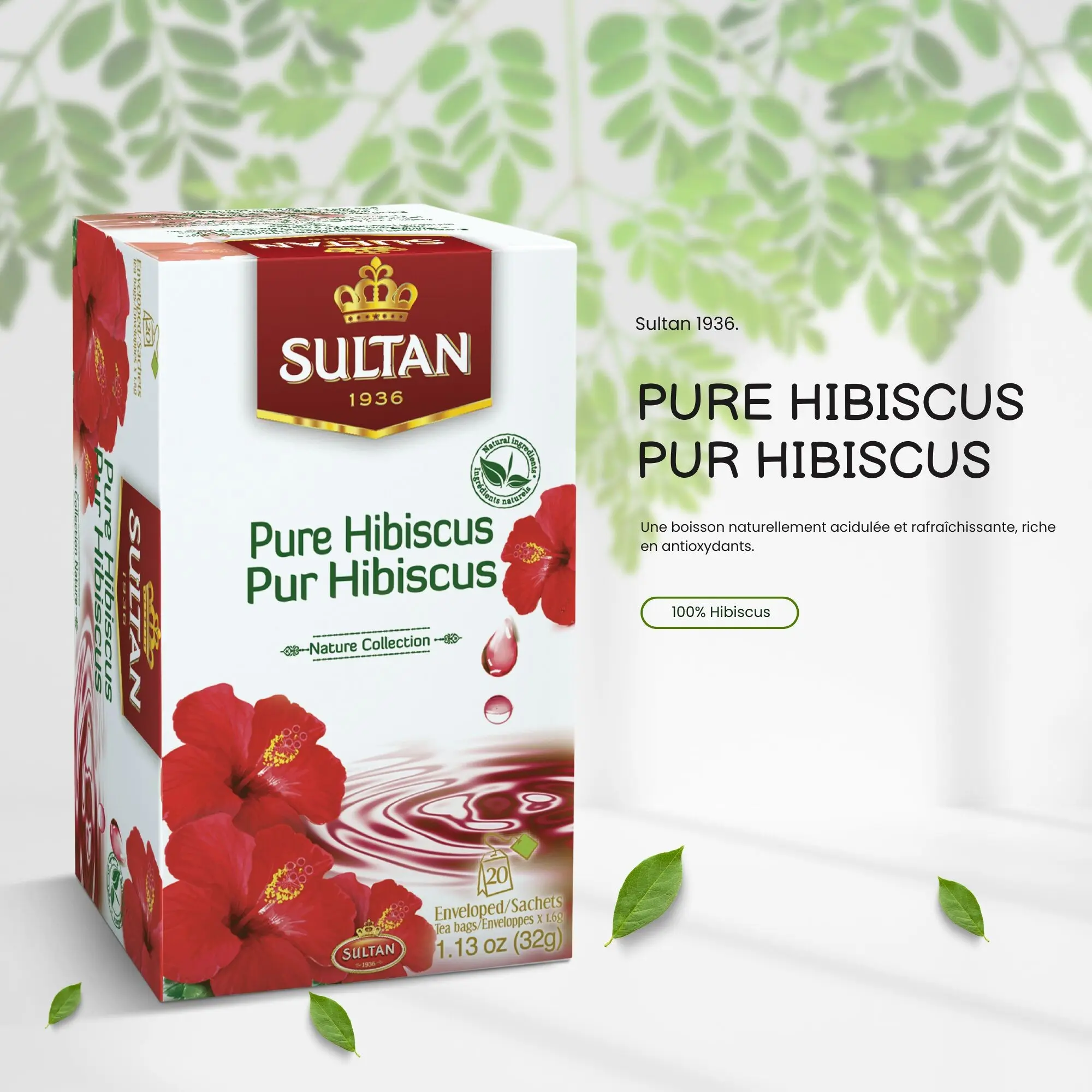 SULTAN PURE HIBISKUS-INFUSION