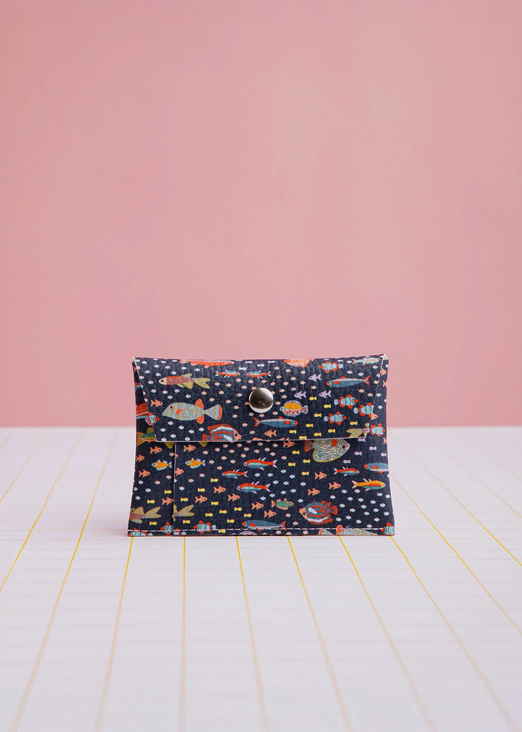 Blue Fish Card Holder
