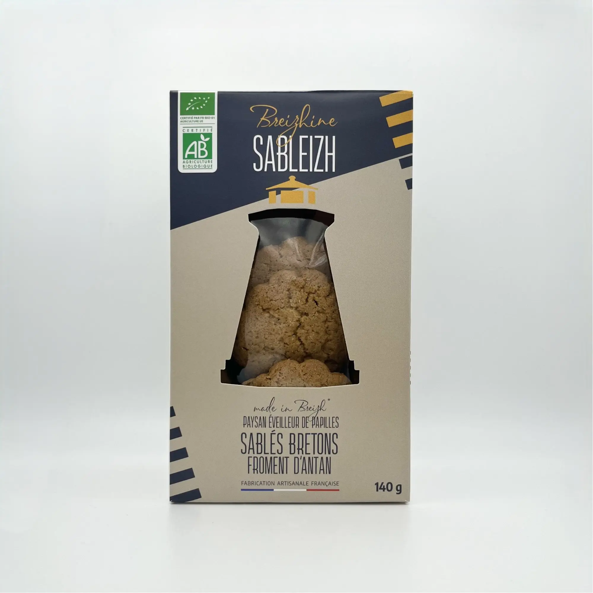 SABLEIZH - Bio-Bretonisches Shortbread mit altmodischem Weizen