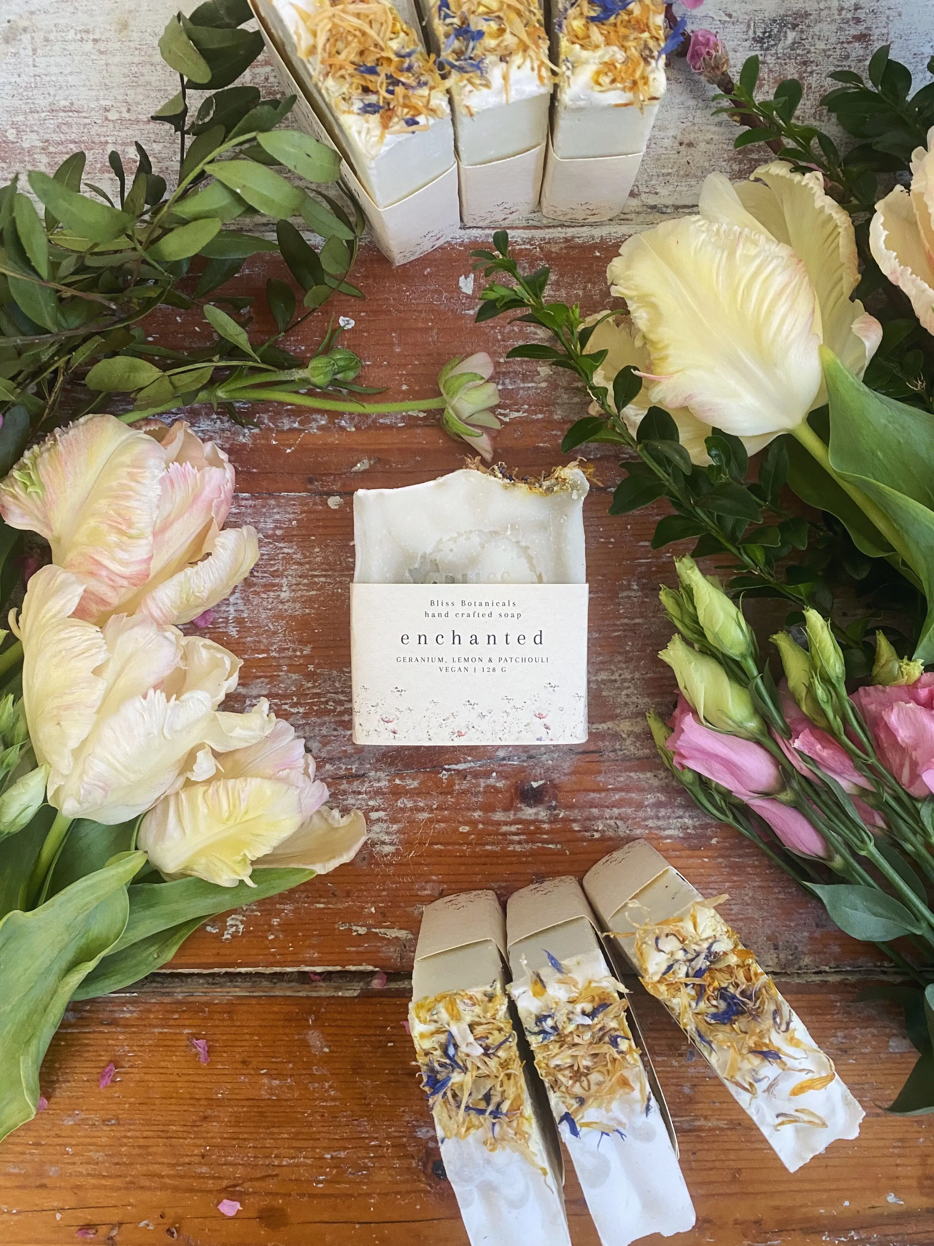 Enchanted Soap - Geranium, Lemon & Patchouli