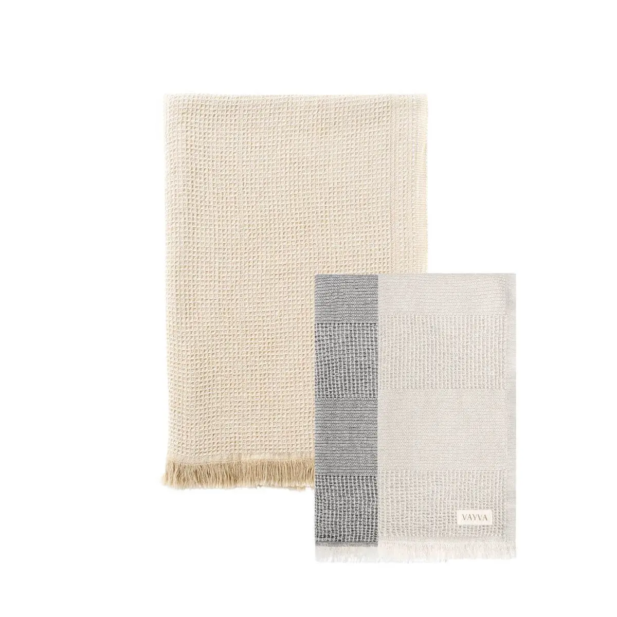 Ensemble VAYVA Grand | 1 serviette de plage XXL + 2 serviettes de plage