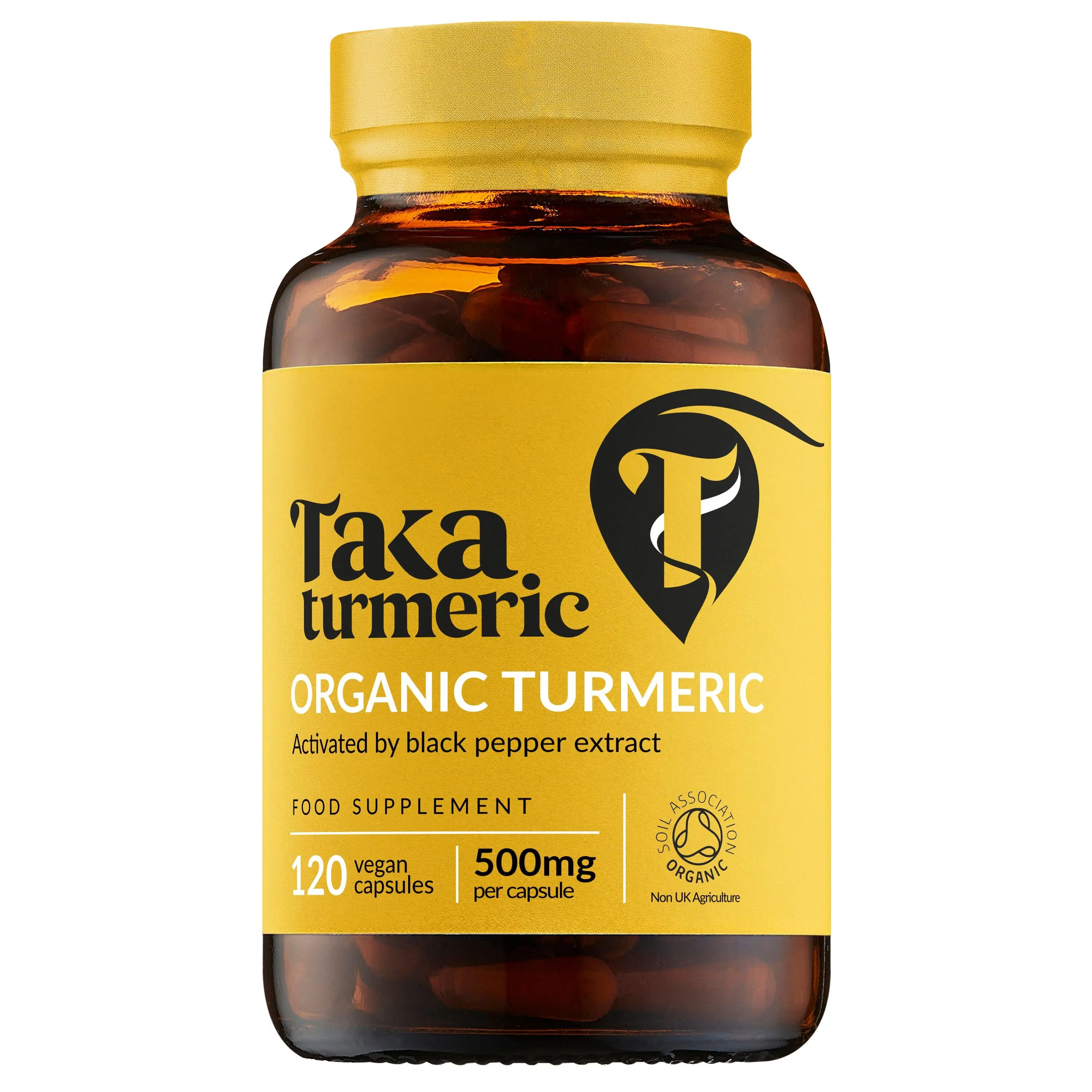 Organic Turmeric & Black Pepper Extract 120