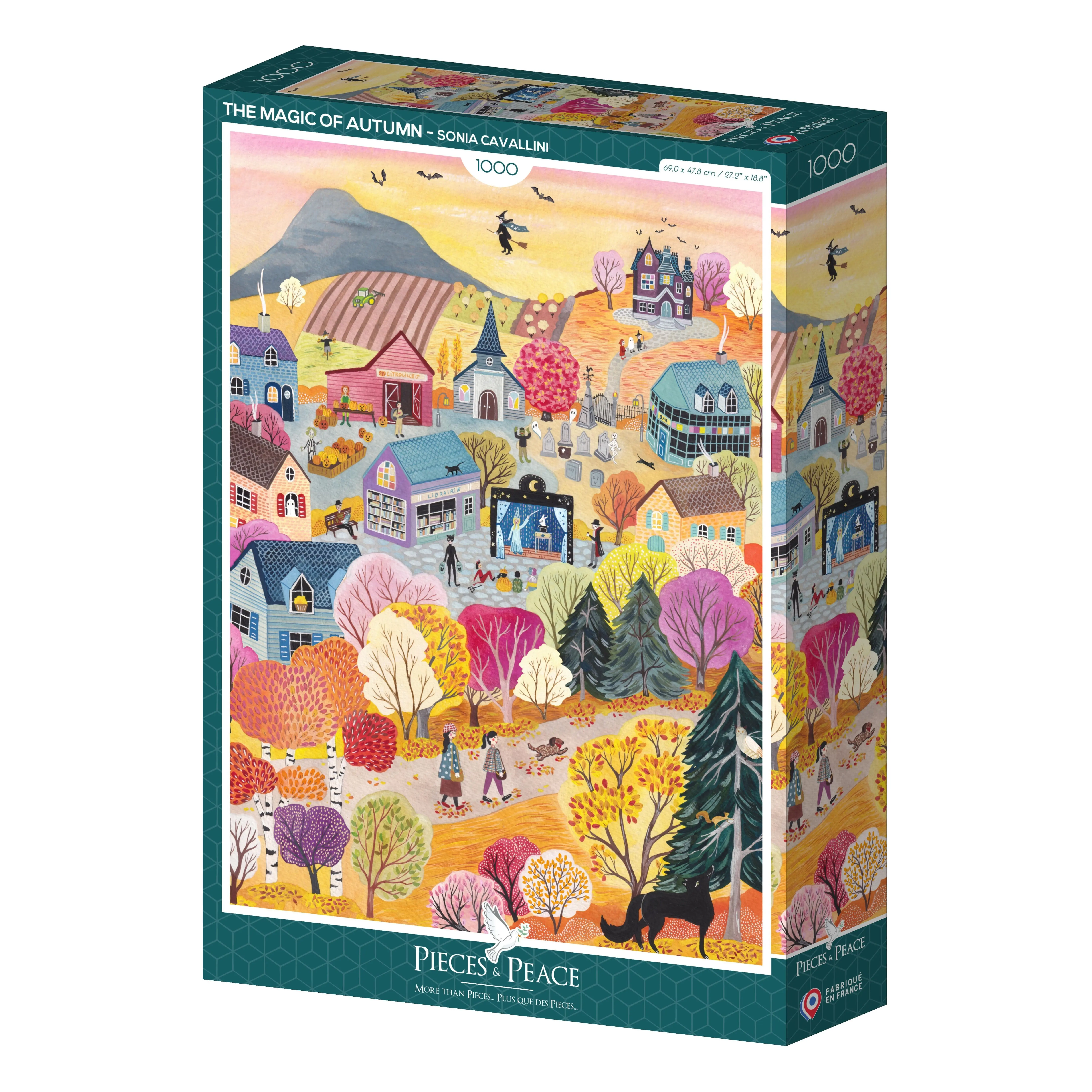 1000 Piece Puzzle - The Magic of Autumn