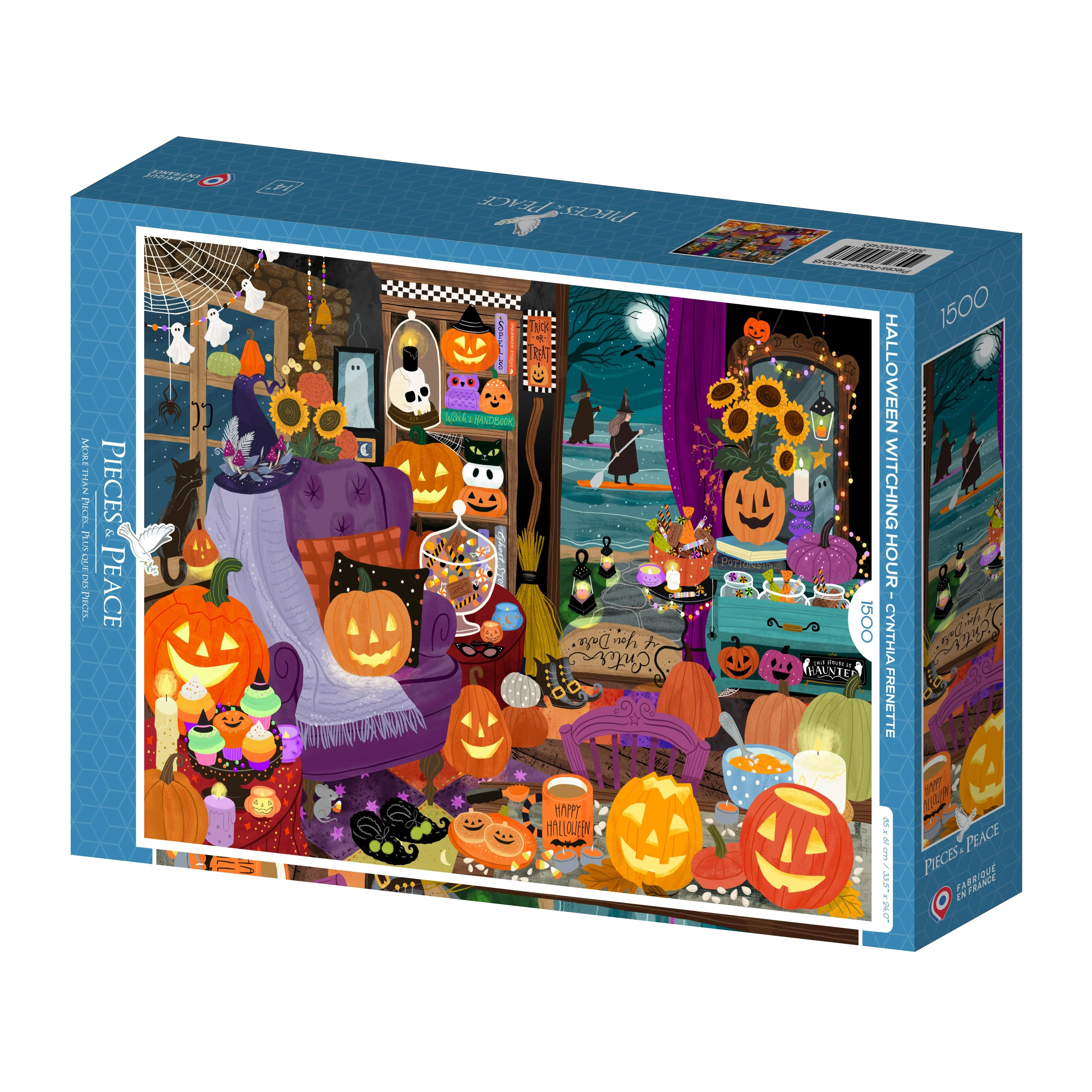 1500 Piece Puzzle - Halloween Witches' Hour