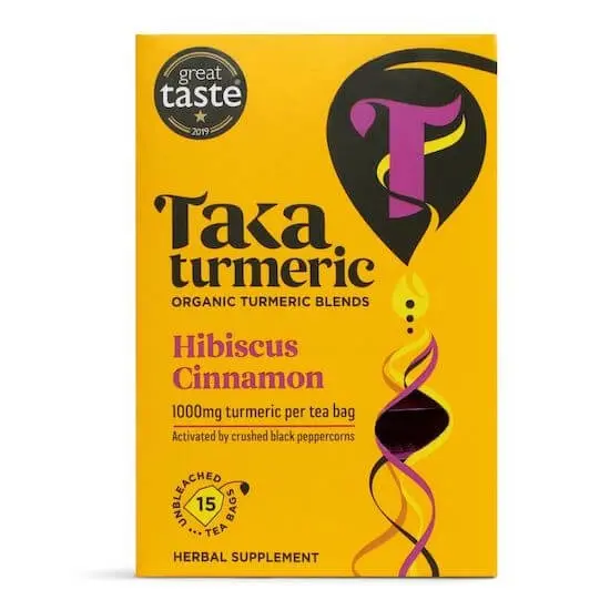 Organic Hibiscus Cinnamon - 15 Teabags