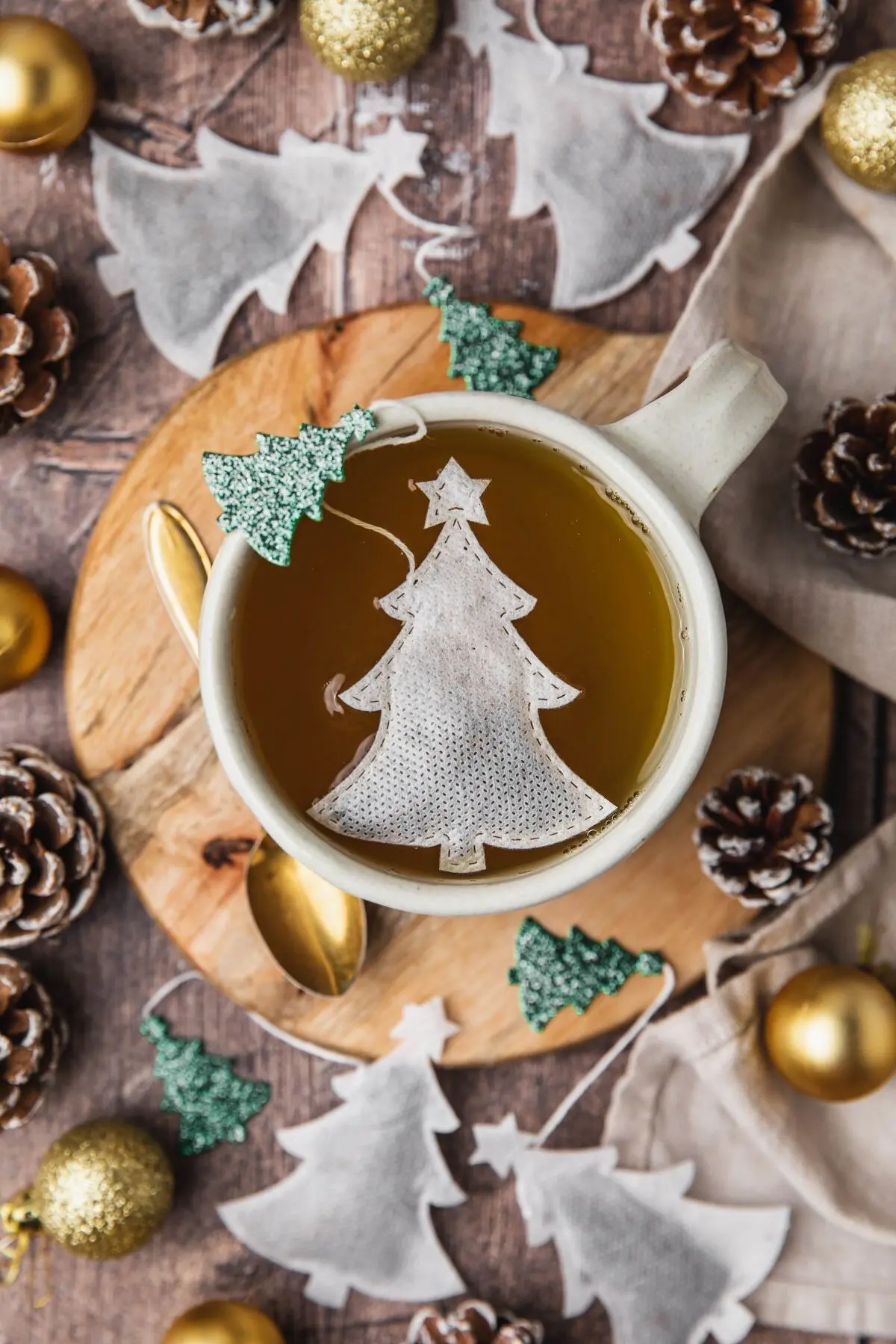 Tea bags - Christmas tree x5