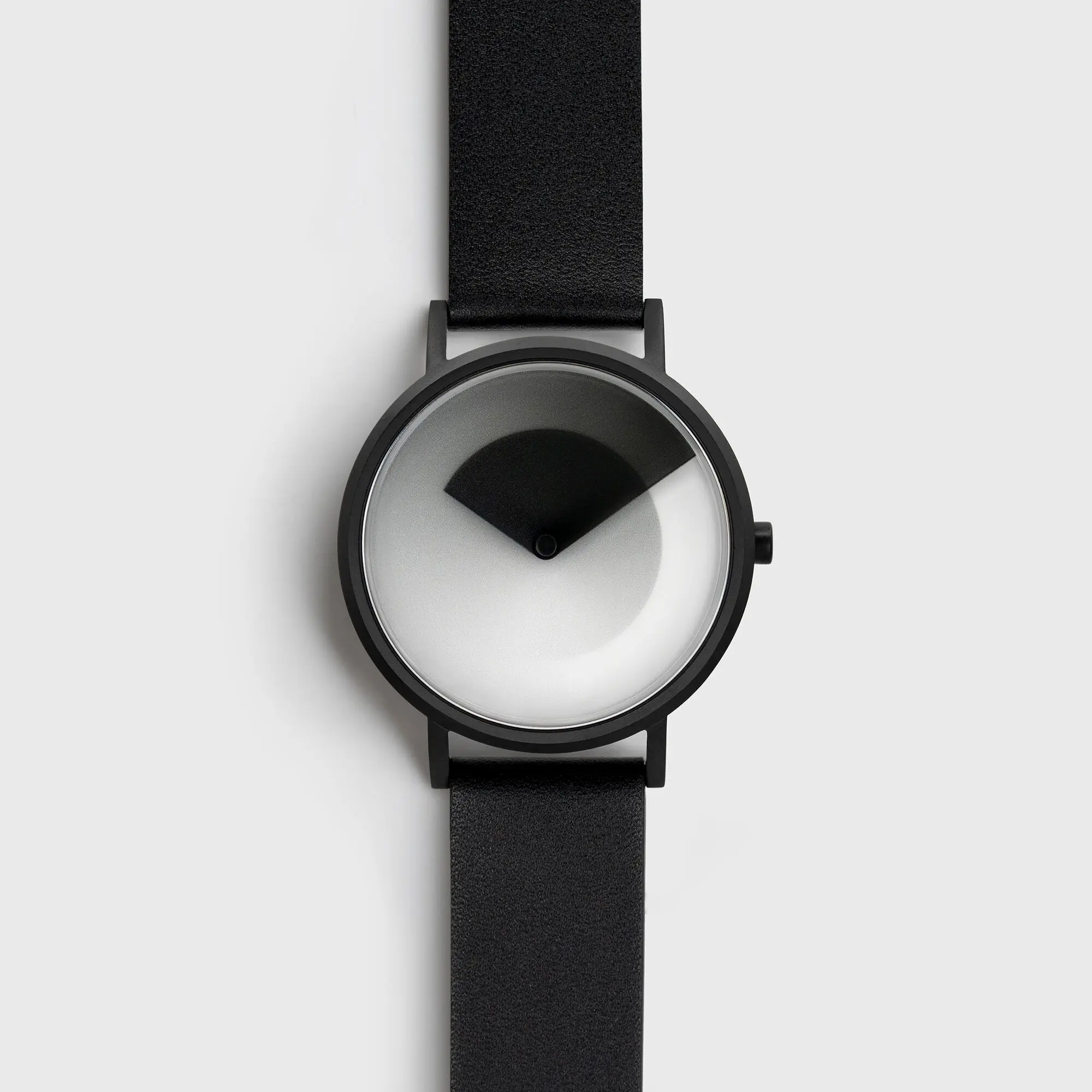 Armbanduhr mit Farbverlauf in Schwarz