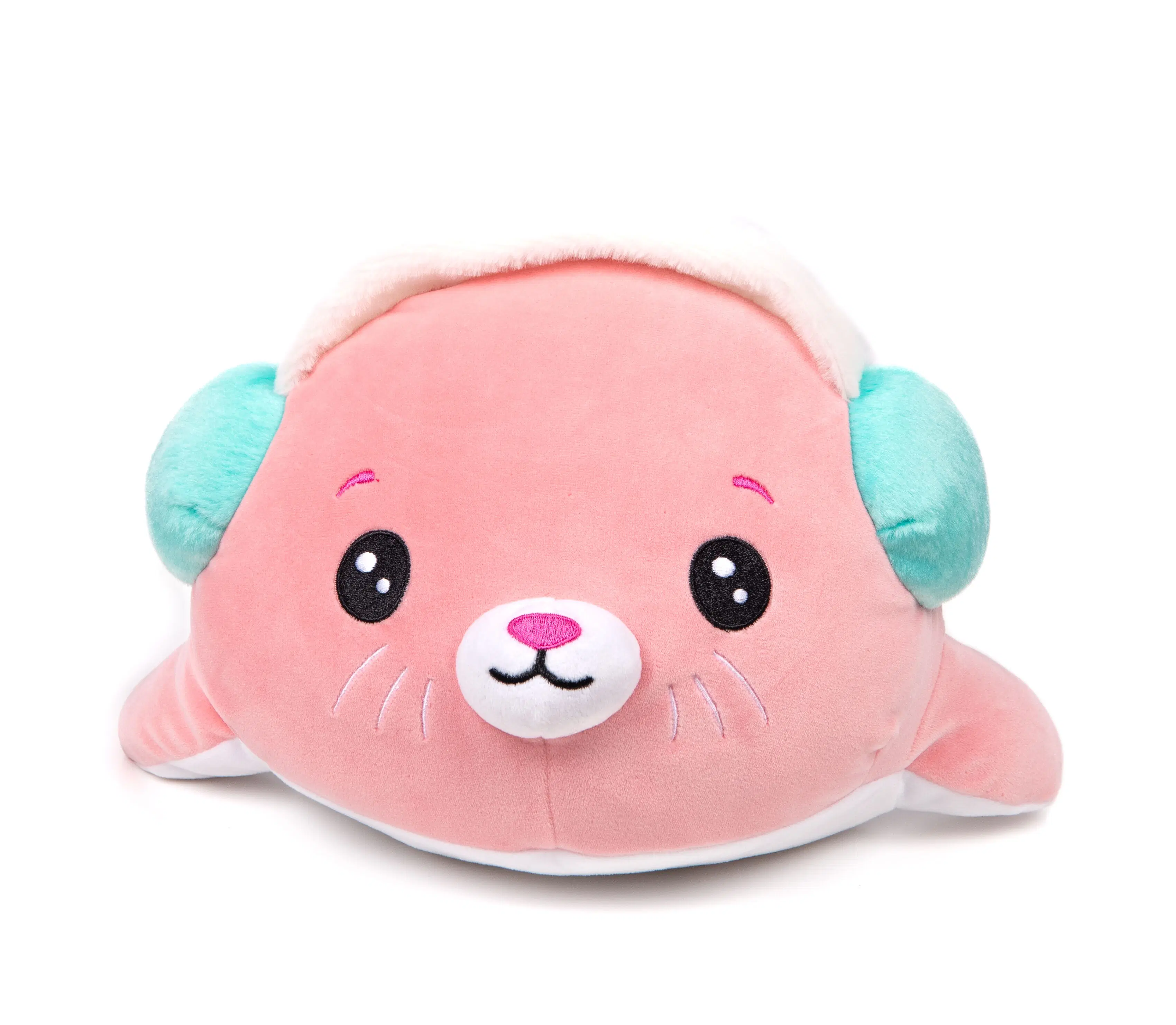 Cushablez Plush - Sea Lion Seal - 25cm - Pink