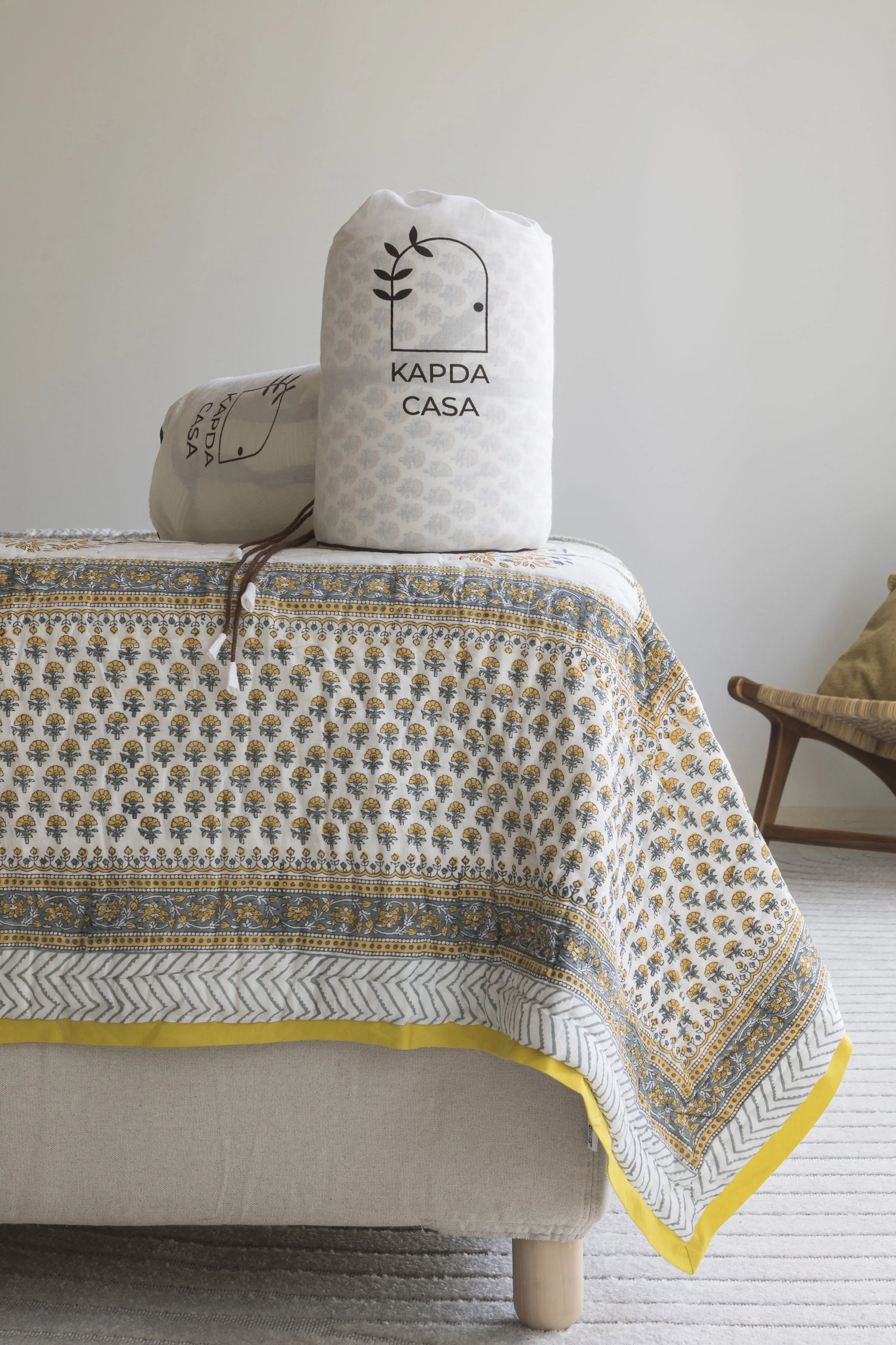 Goldener Wald Quilt