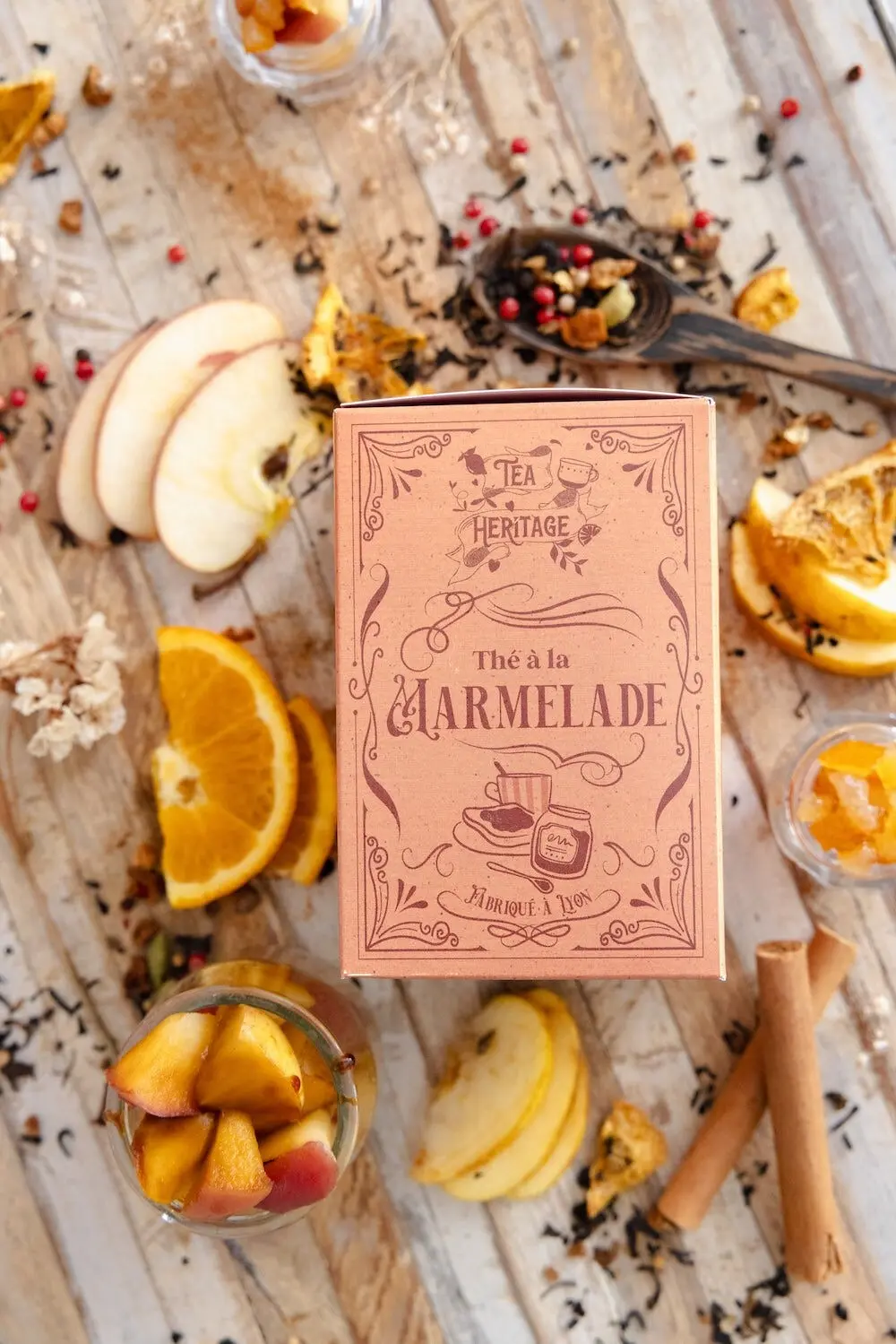 Limited Edition - Vintage Box - Organic Black Tea Marmalade - 100g