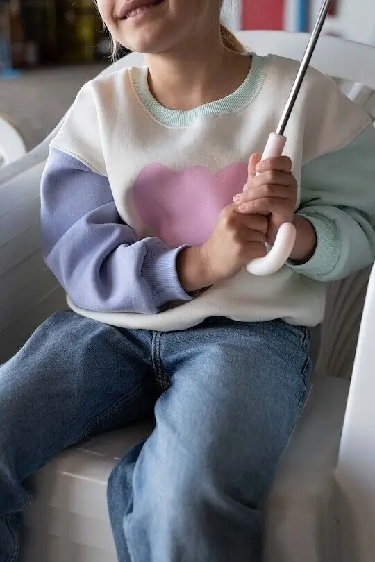 Sweat Enfant Oversize Pastel Coton - Polly
