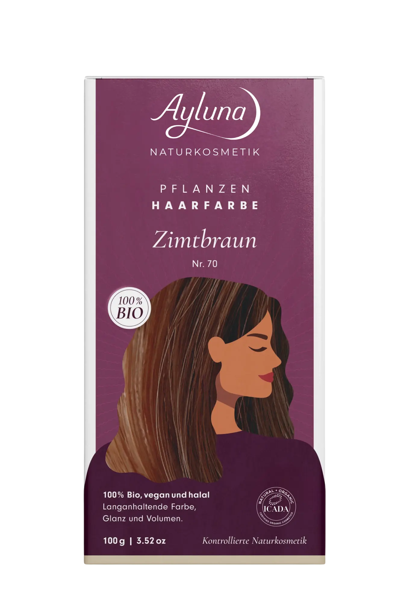 Herbal Hair Color Cinnamon Brown No. 70