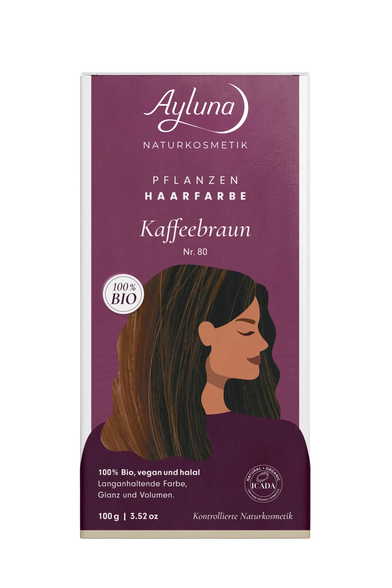 Herbal Hair Color Coffee Brown No. 80