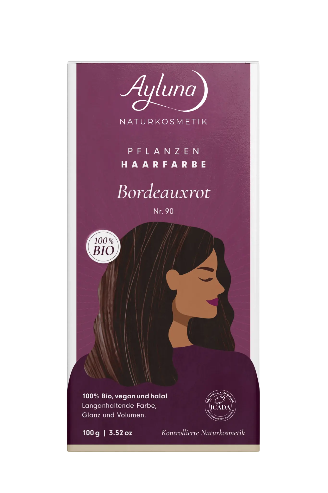 Plant Hair Color Bordeaux Red No. 90