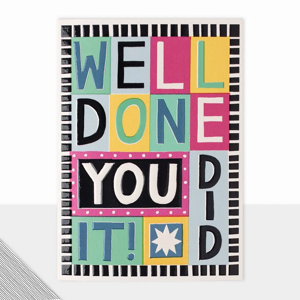 Fontfetti Collection - Well Done You Did It