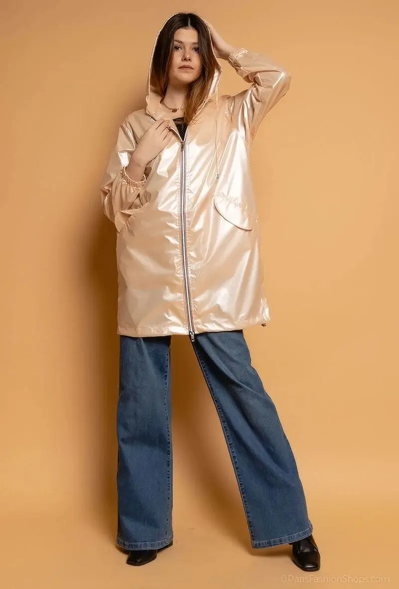 22231- Long hooded parka