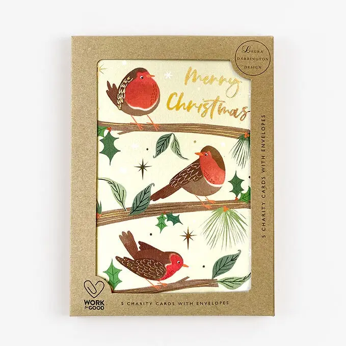 Merry Christmas (Robins) - Pack