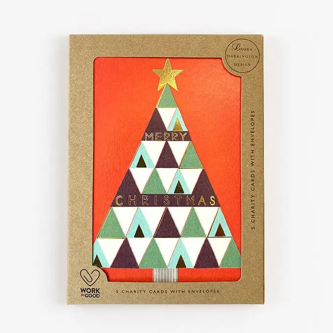 Merry Christmas (Geometric Tree) - Pack