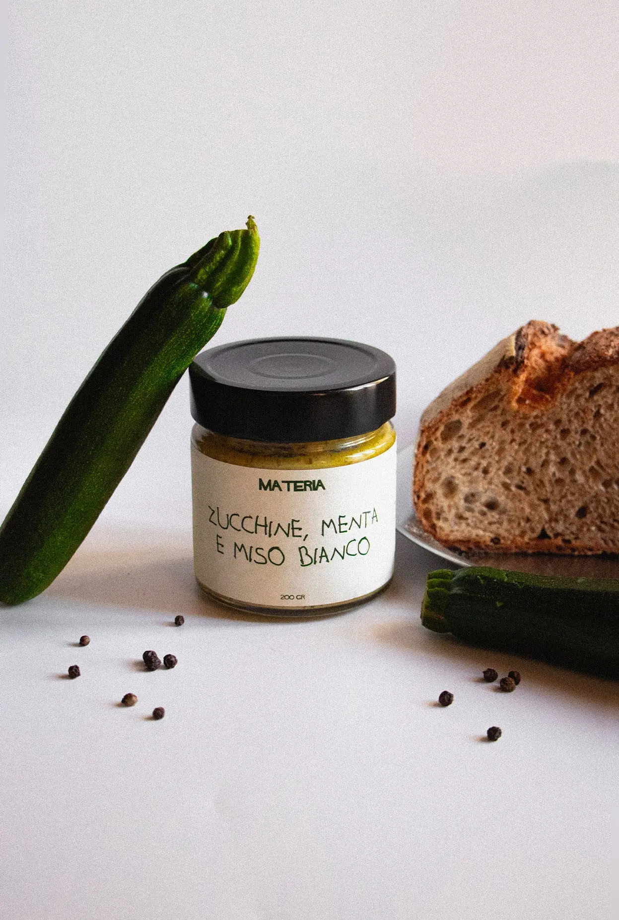 Cream of Zucchini, Mint & White Miso (200 g)