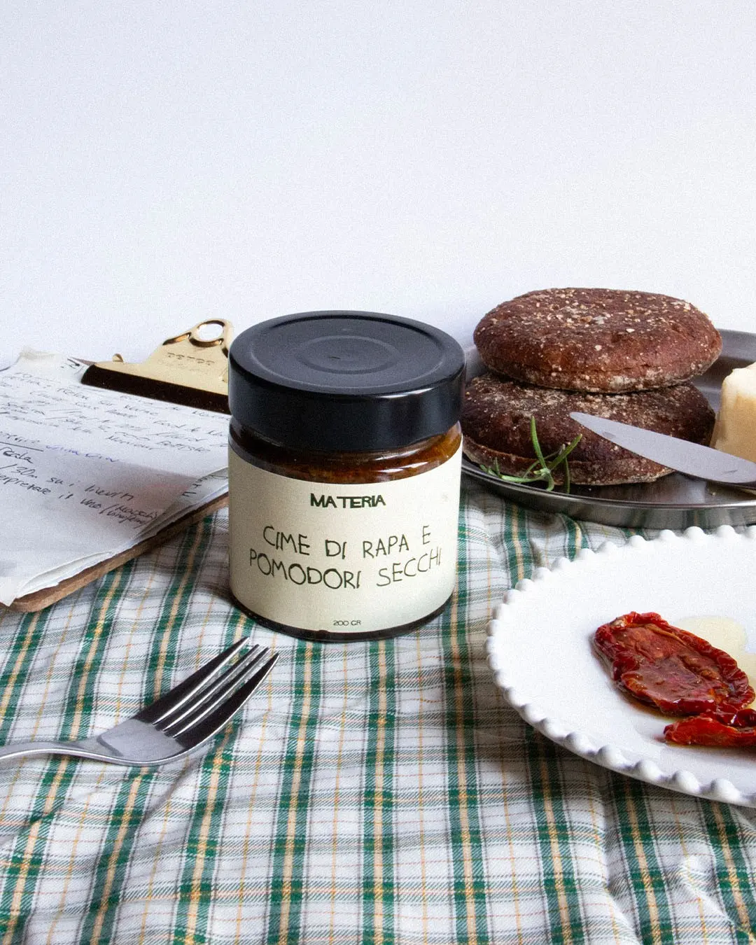 Cream of Turnip Tops and Sun-Dried Tomatoes (200g)