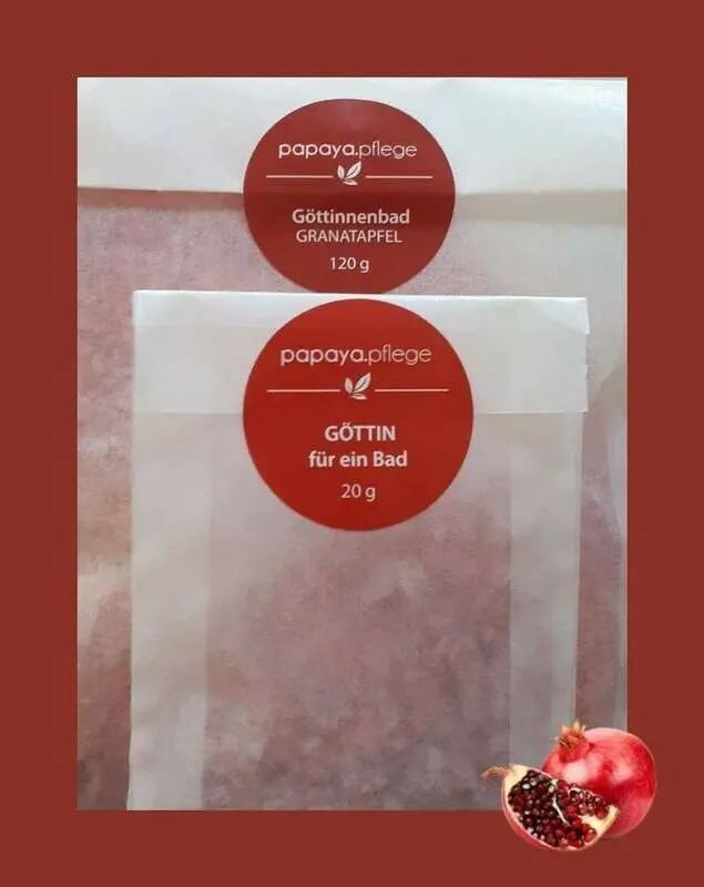 For a bath goddess, palm oil-free pomegranate, 20g
